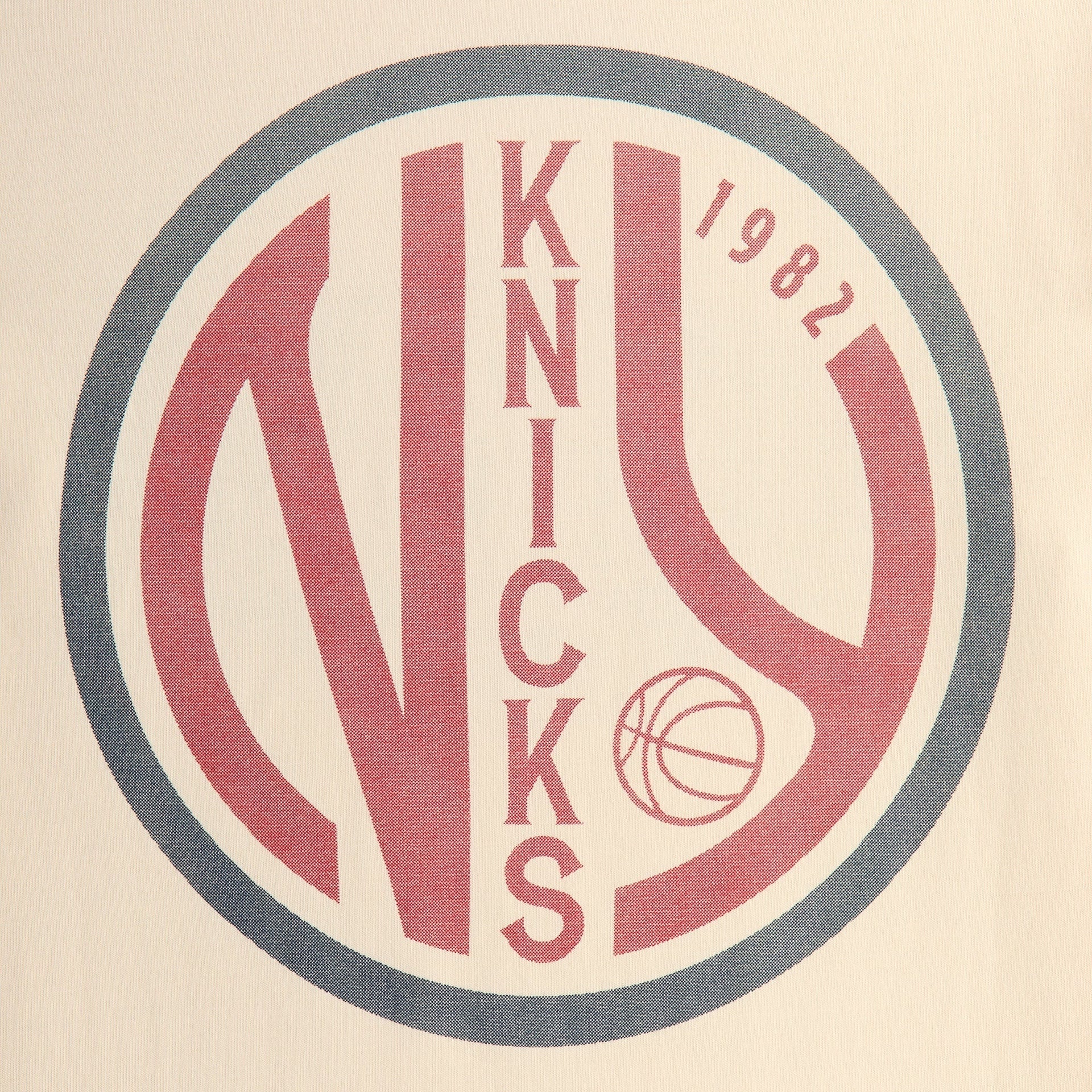 Kith Kids for the New York Knicks NY Vintage Tee - Sandrift - PH