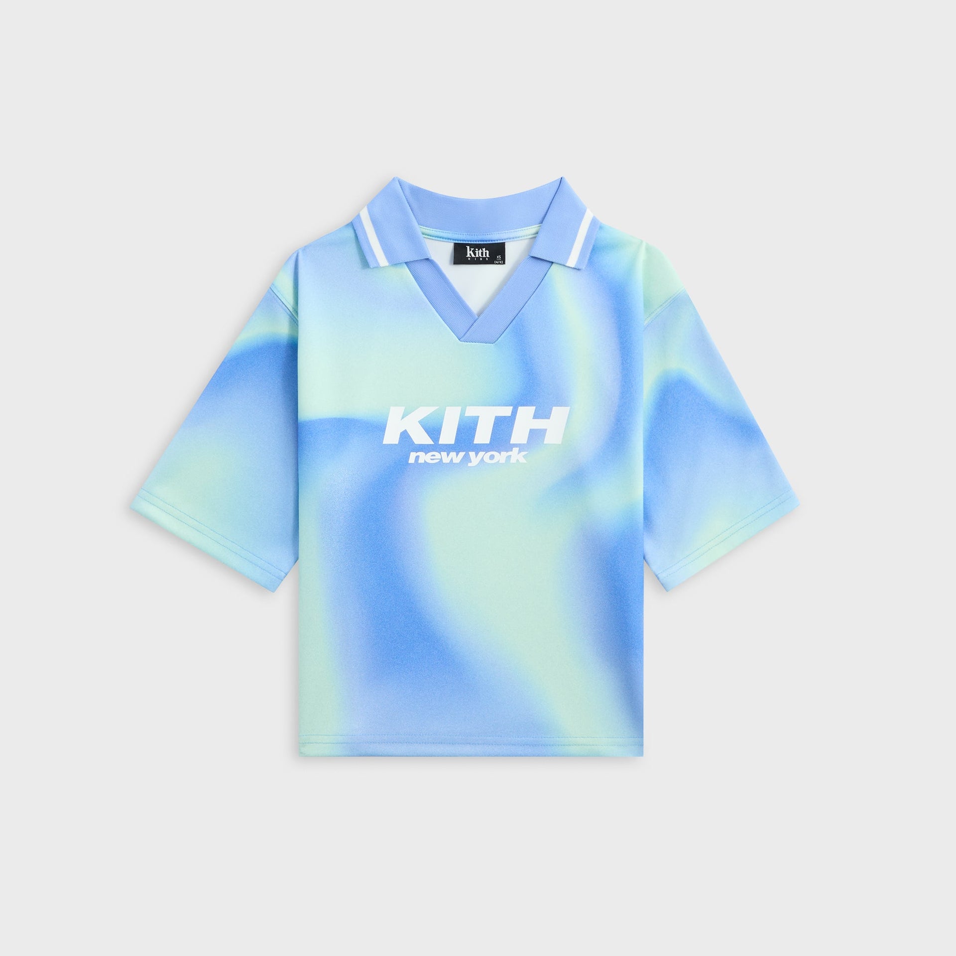 Kith Kids Fluid Edison Soccer Polo - Nassau