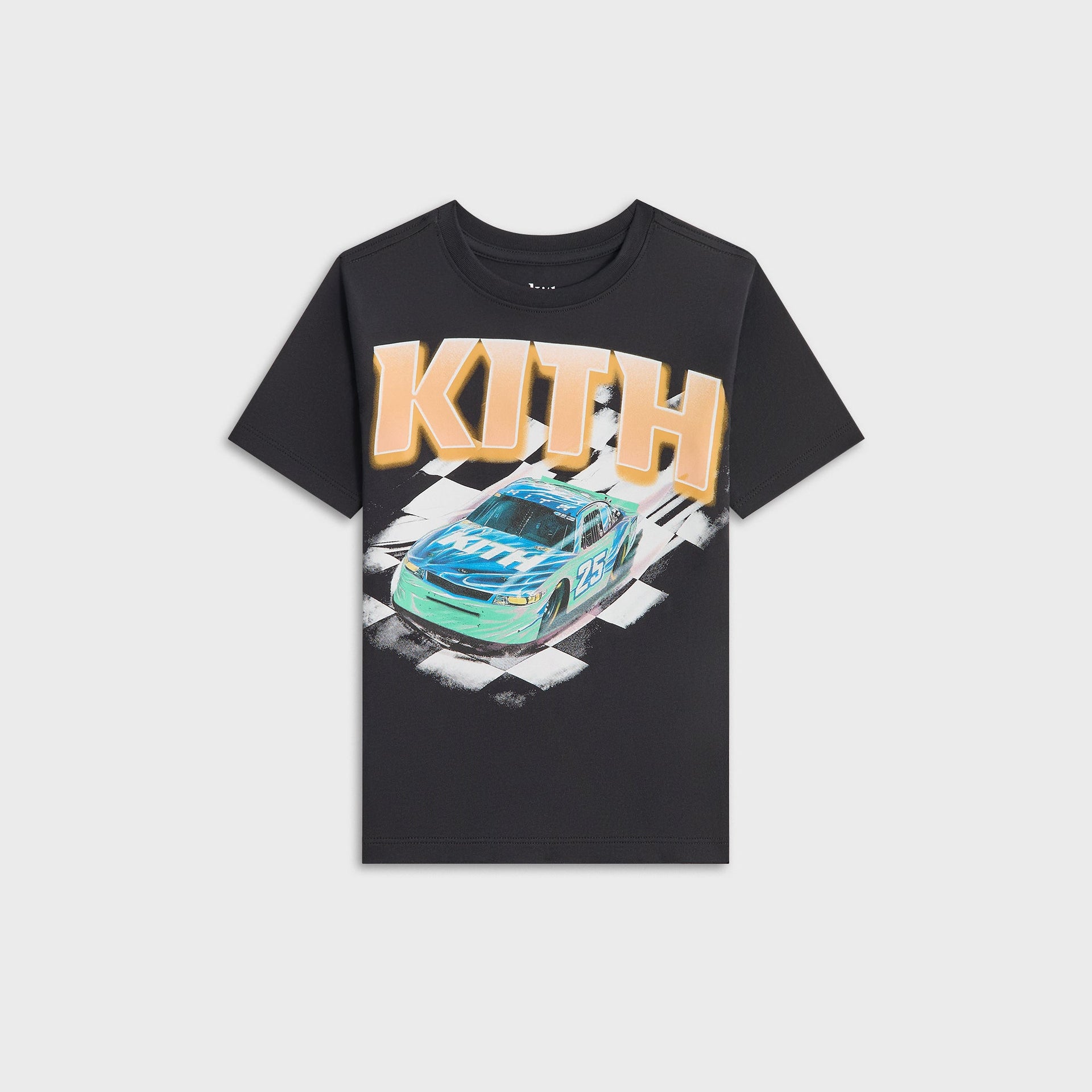 Kith Kids Racing Graphic Tee - Black
