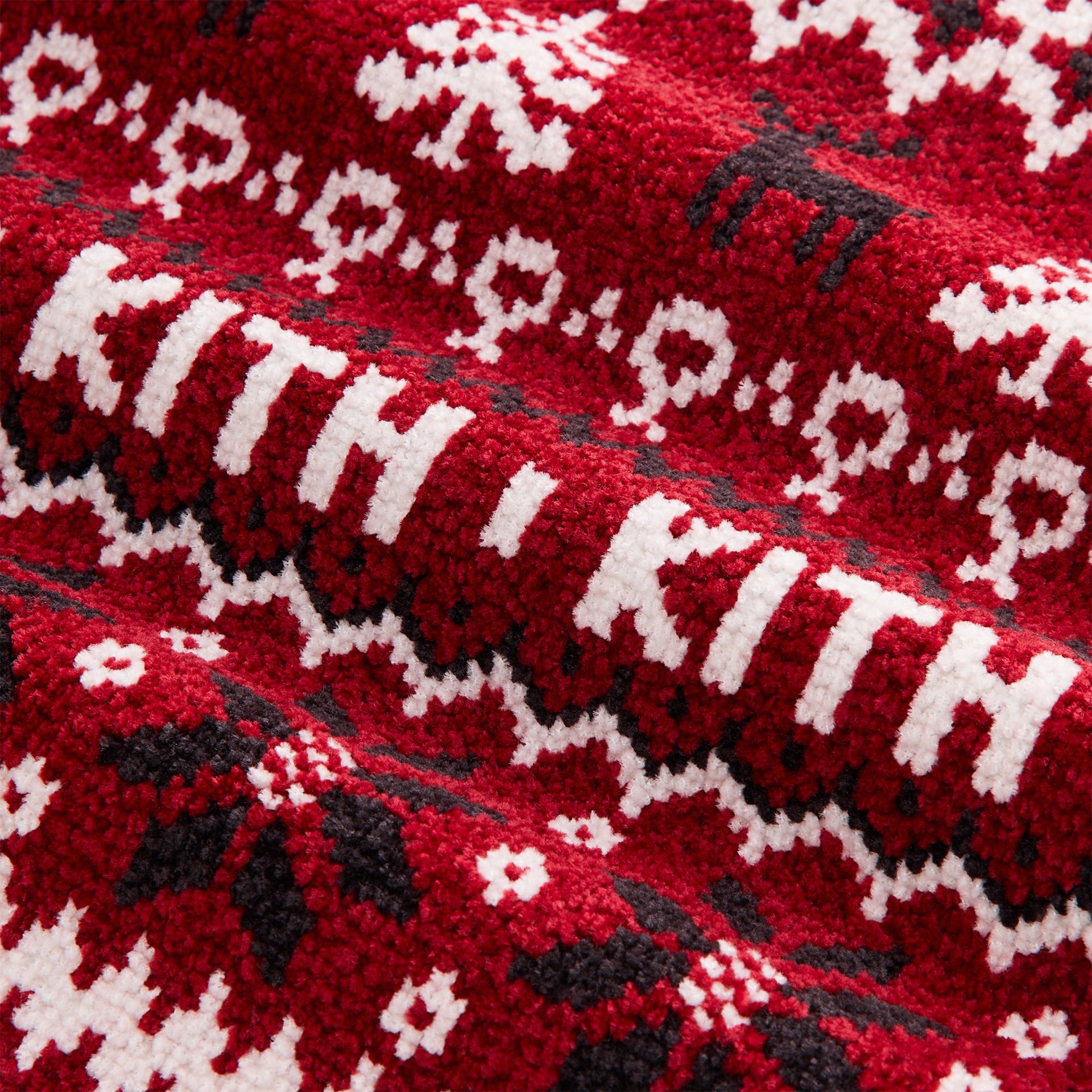 Kithmas Kids Fair Isle Chenille Crewneck - Allure
