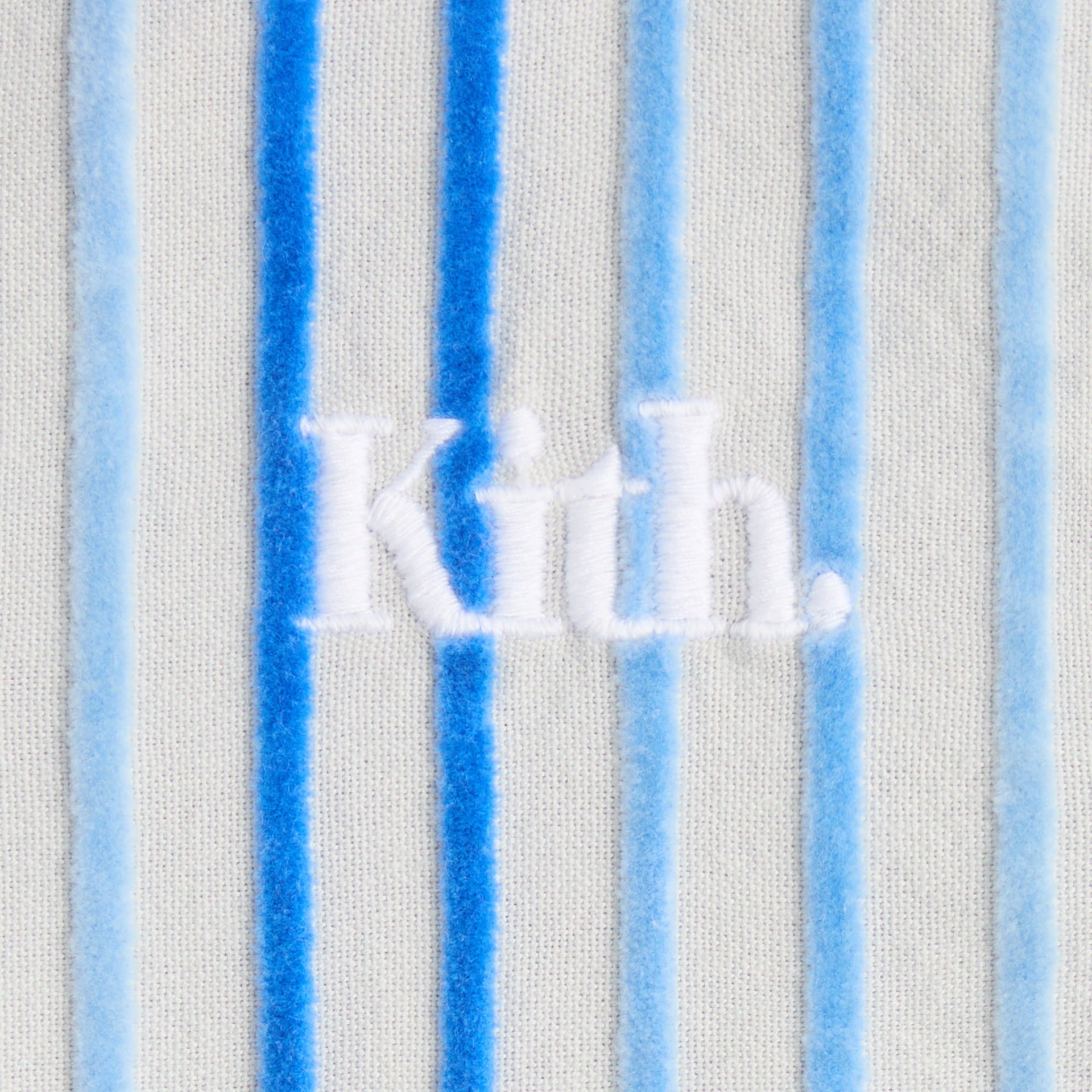 Kith Kids Chenille Stripe Thompson Camp Shirt - Cornflower - PH