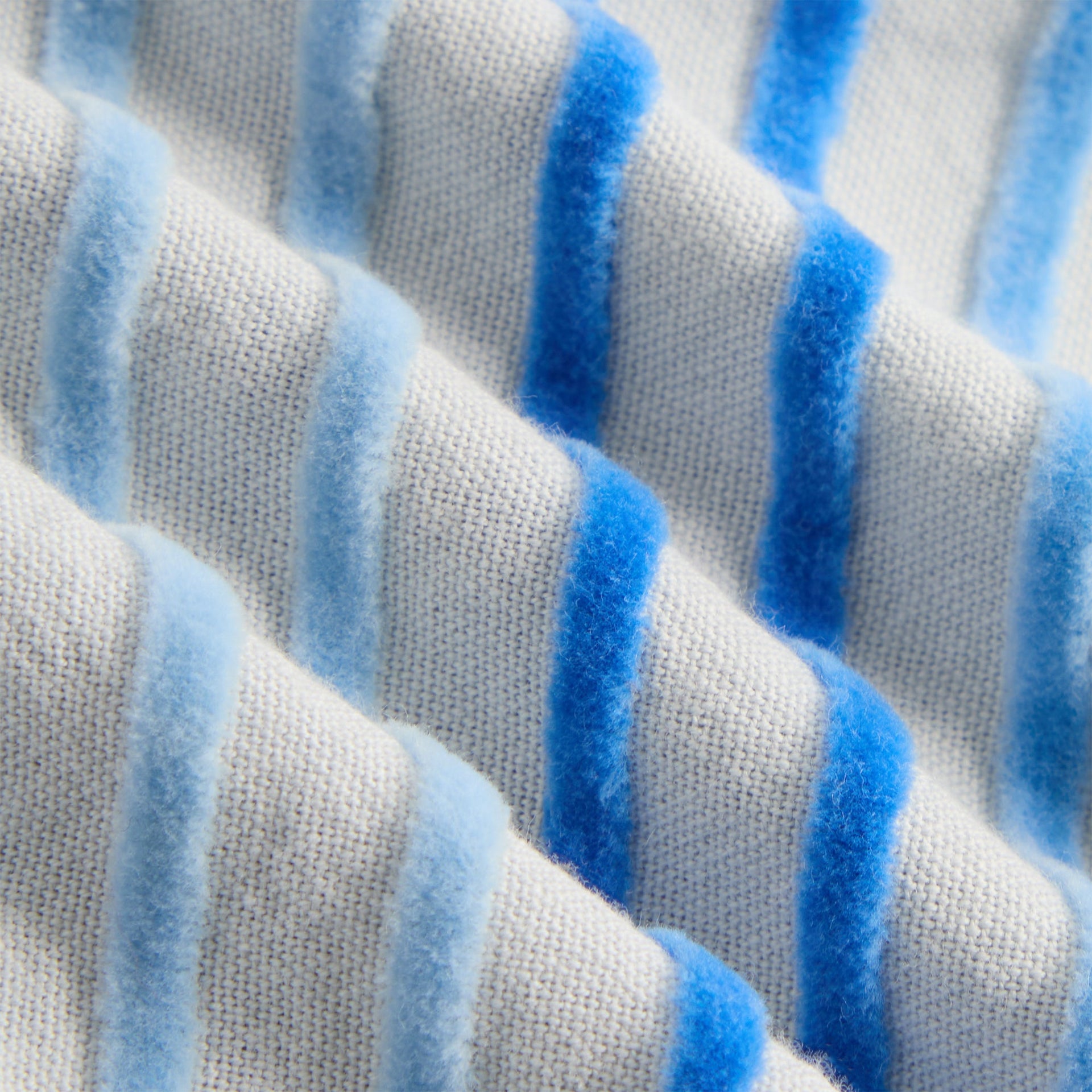 Kith Kids Chenille Stripe Thompson Camp Shirt - Cornflower