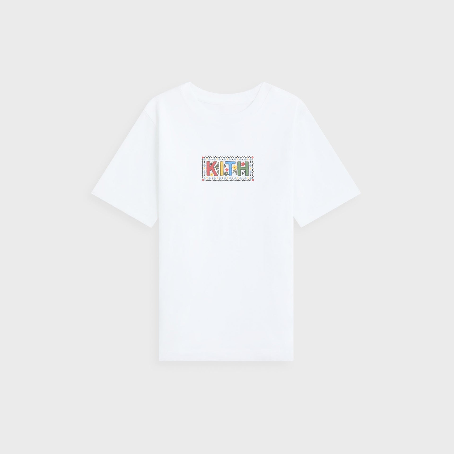 Kith Kids Novelty Classic Logo Tee - White