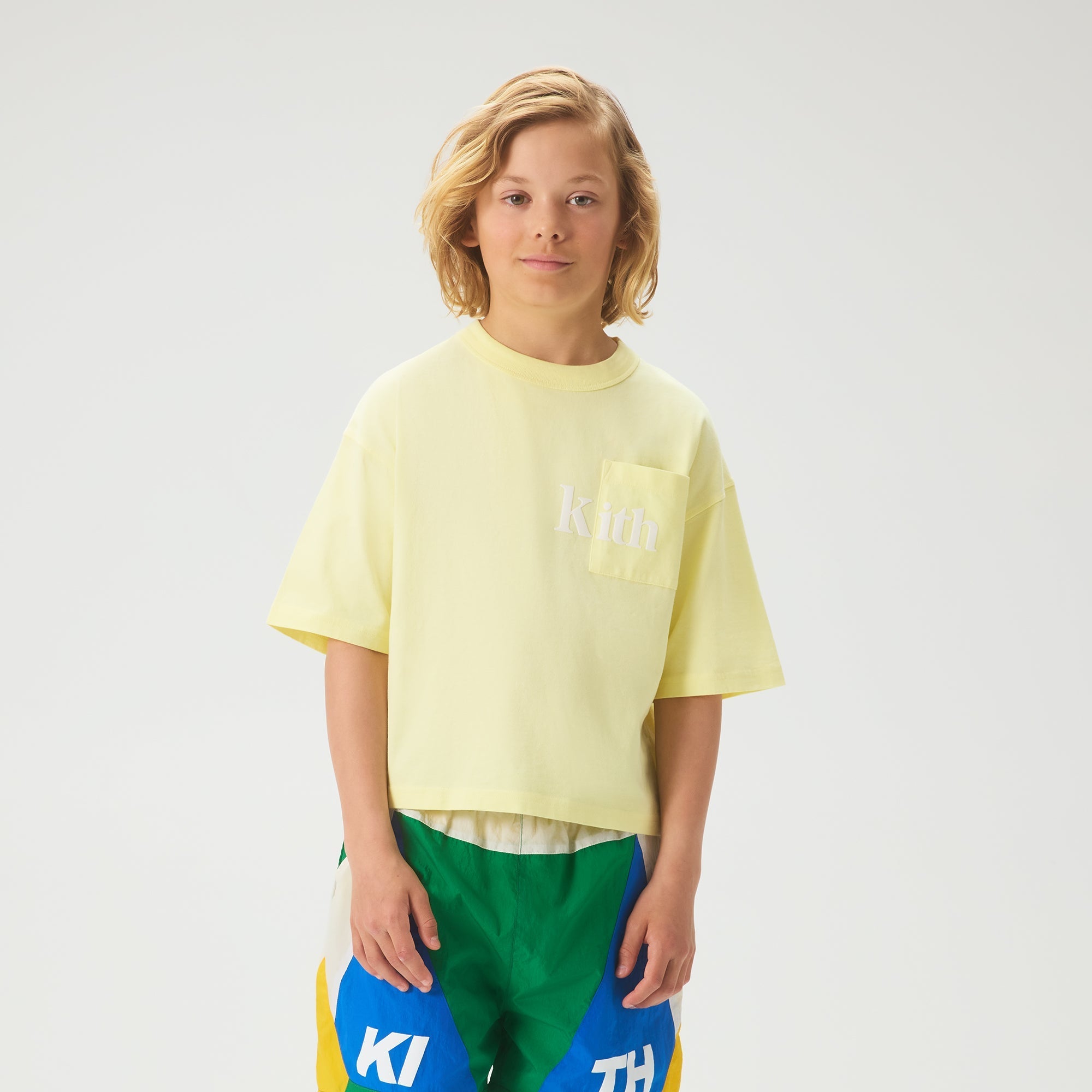 トップス kith kids Kith Kids Quinn II Tee - Yellow Haze