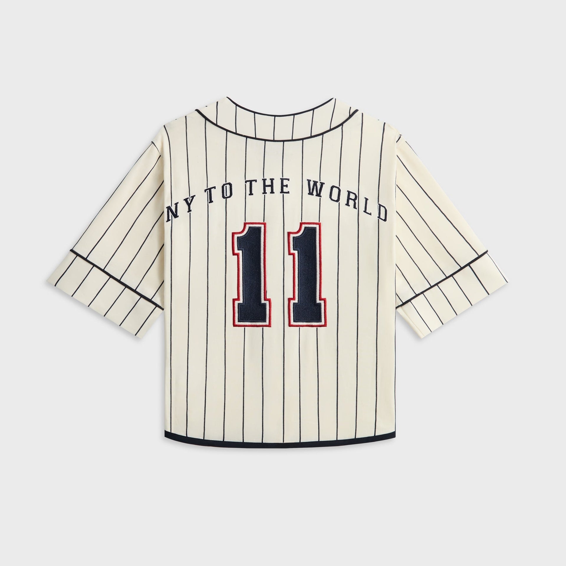 Kith Kids Pinstripe Baseball Shirt - Silk - PH