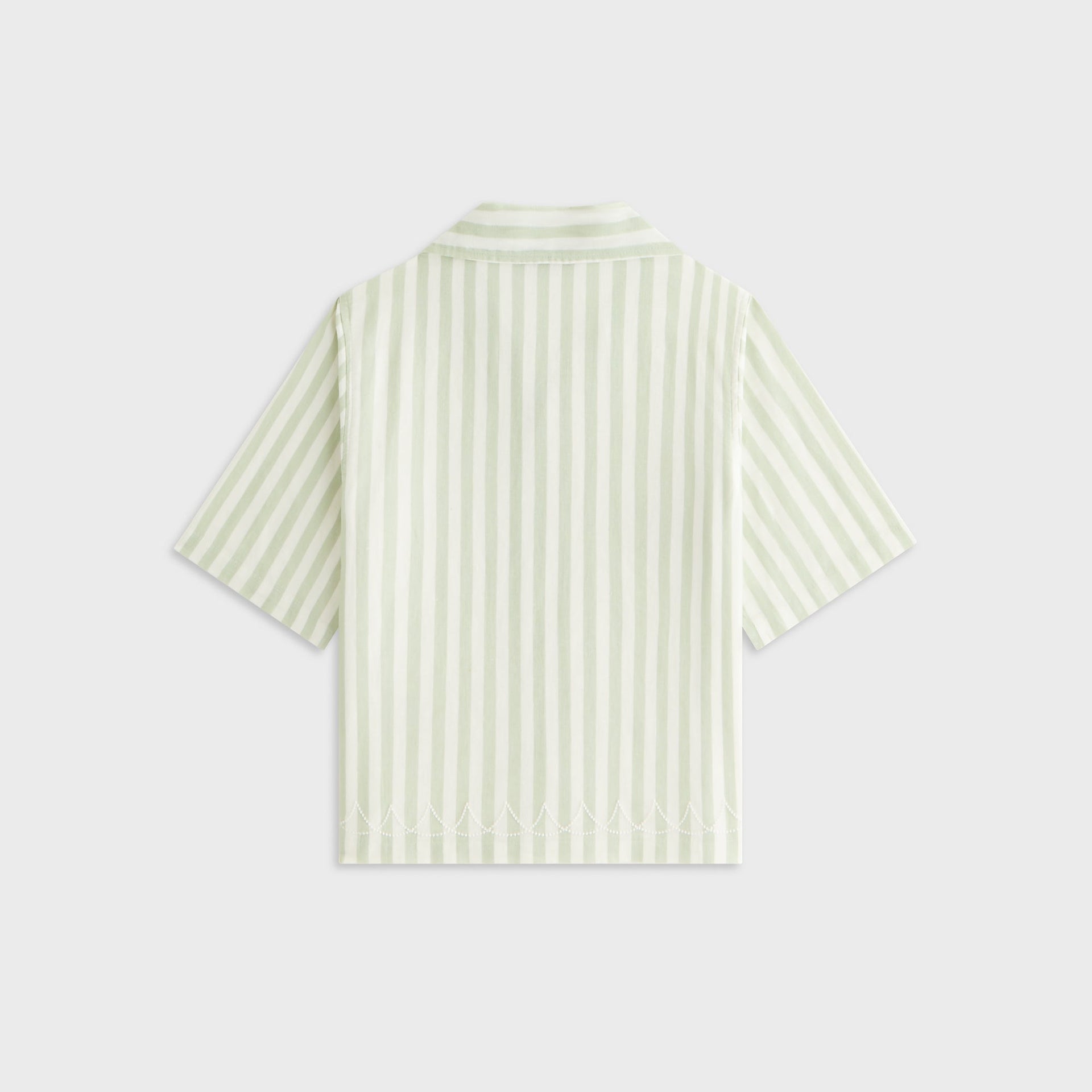 Kith Kids Embroidered Thompson Camp Shirt - Sage - PH