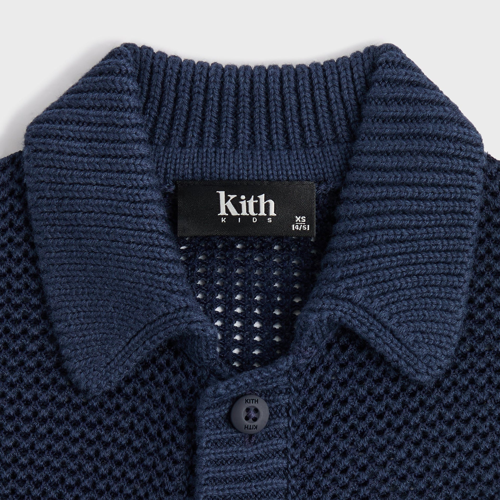 Kith Kids Textured Button Down Tilden Shirt - Nocturnal - PH