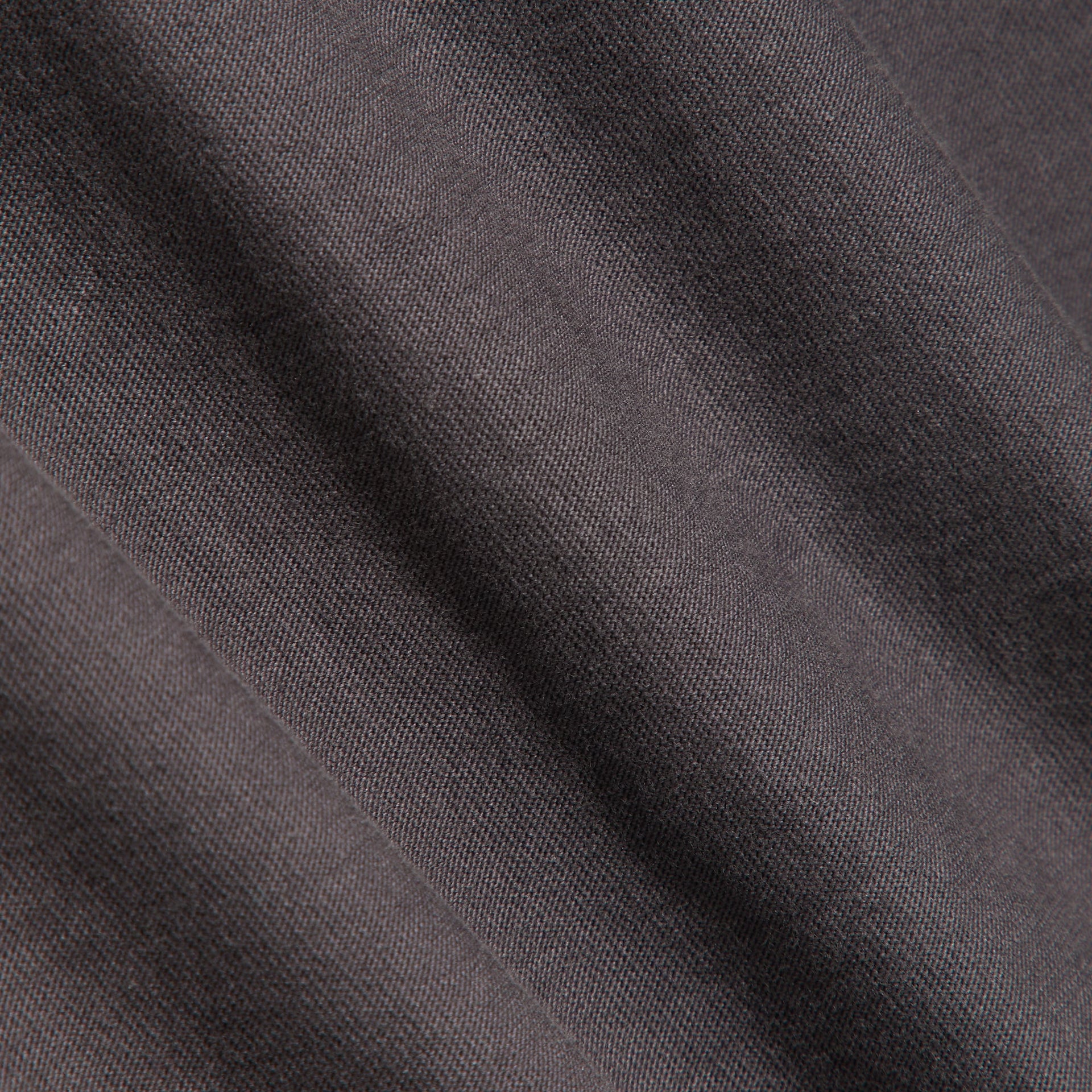 Kith Kids Quinn II Tee fabric close-up of Battleship charcoal grey cotton jersey