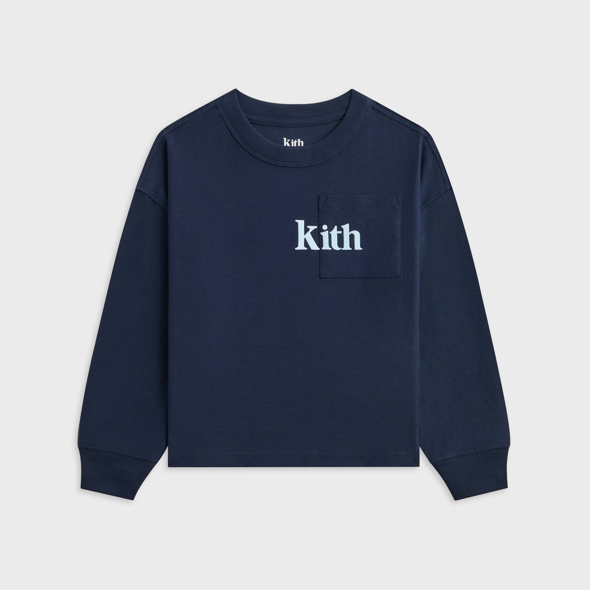 Kith Kids Long Sleeve Quinn Tee - Nocturnal - PH