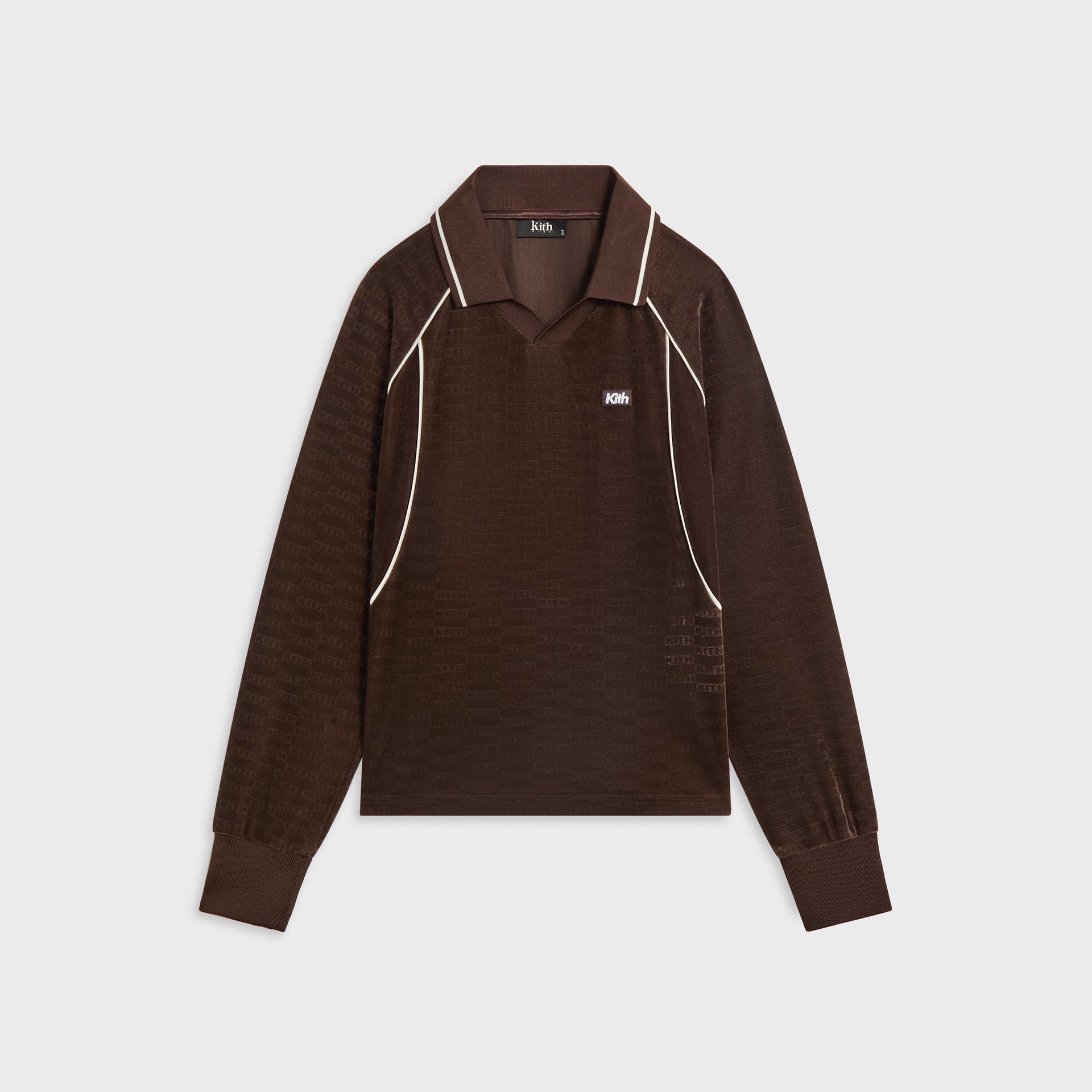Kith Kids Monogram Velour Soccer Jersey - Kindling - PH