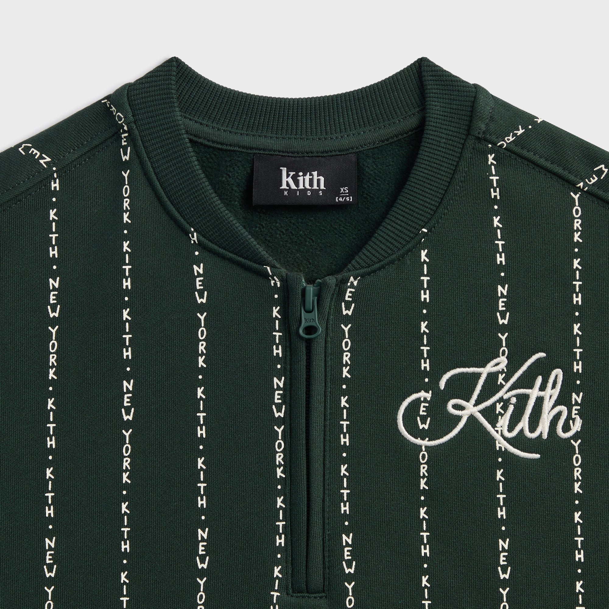 Kith Kids Quarter Zip Sweatshirt - Stadium - PH