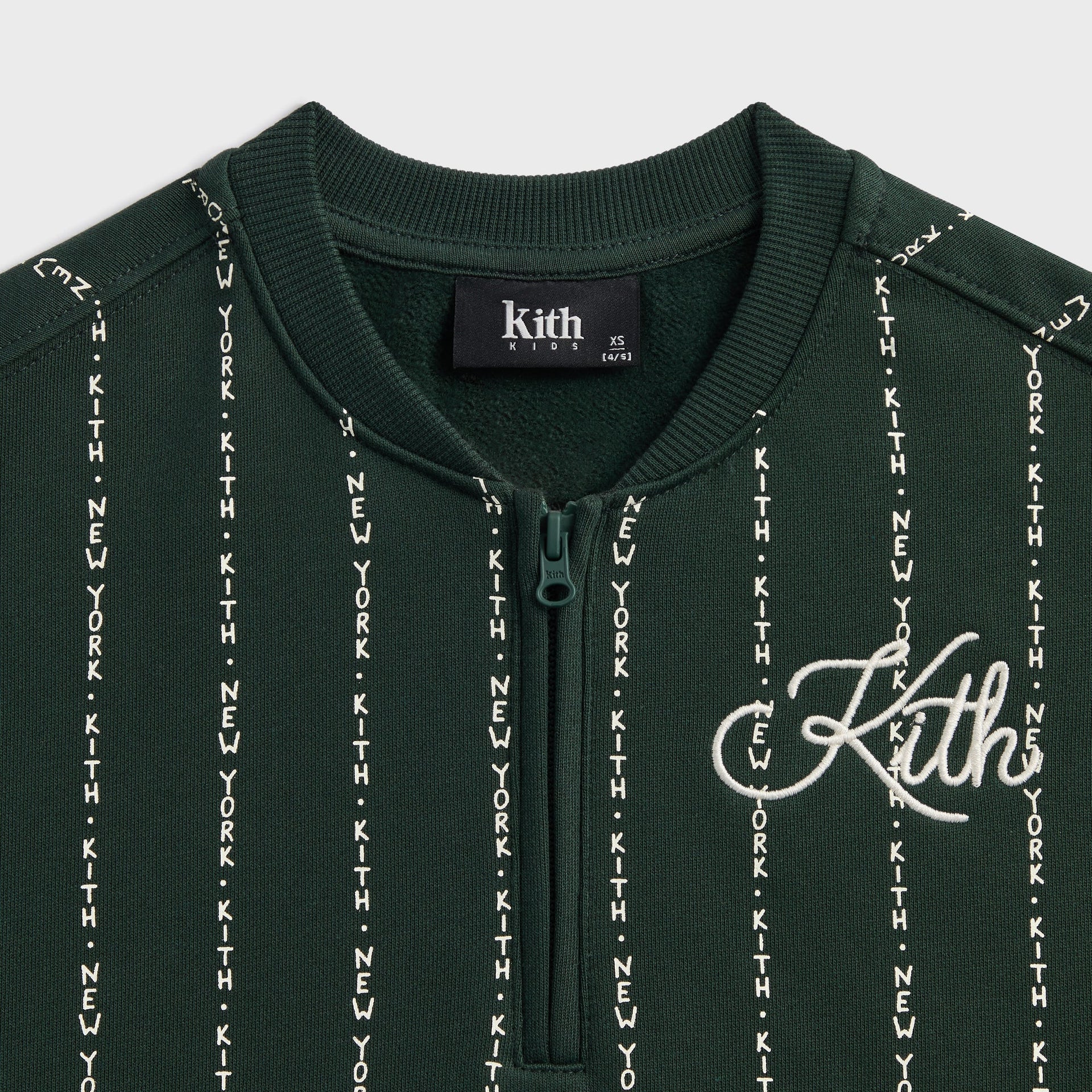 Kith Kids Quarter Zip Sweatshirt - Stadium - PH