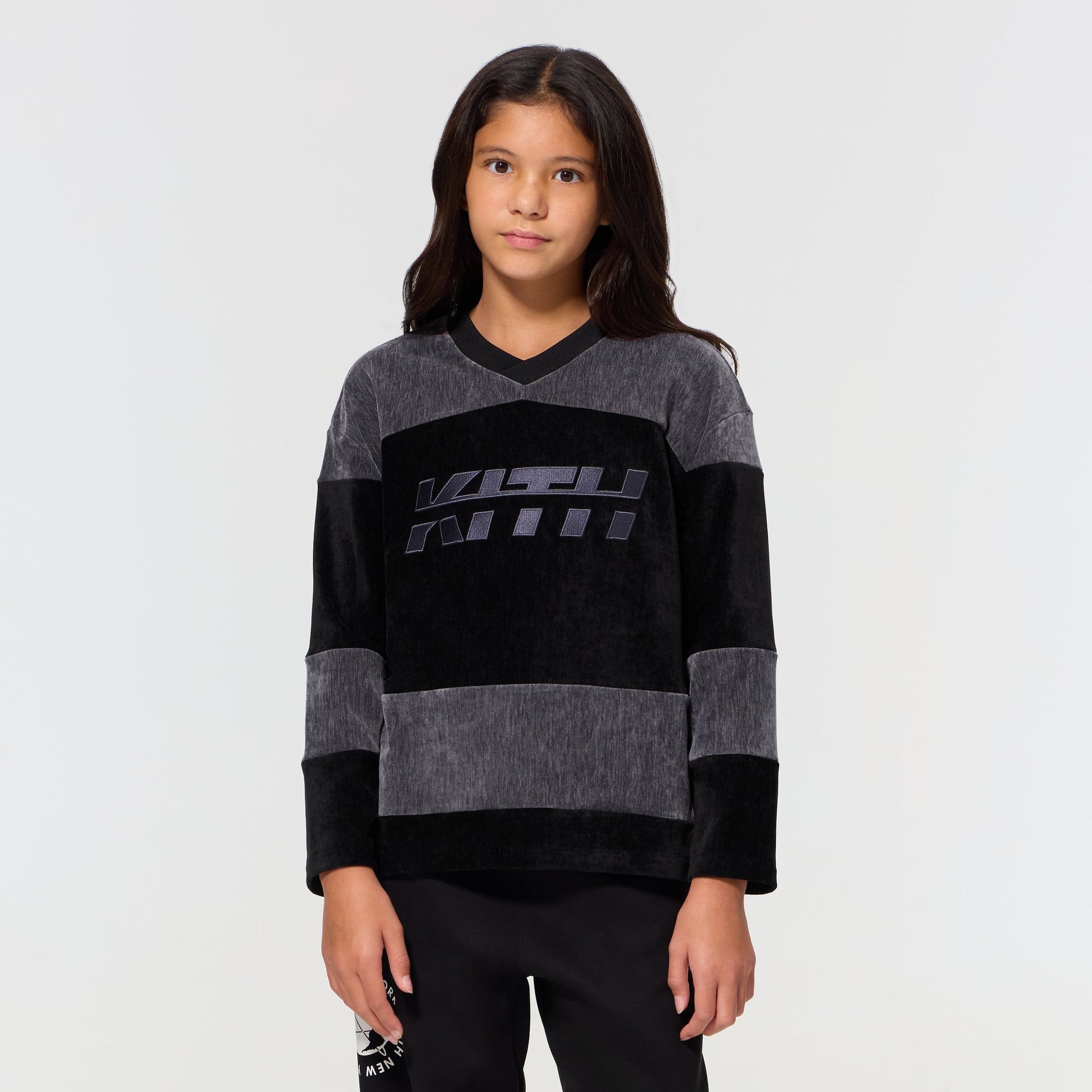 Kith Kids Textured Malik Jersey - Battleship - PH
