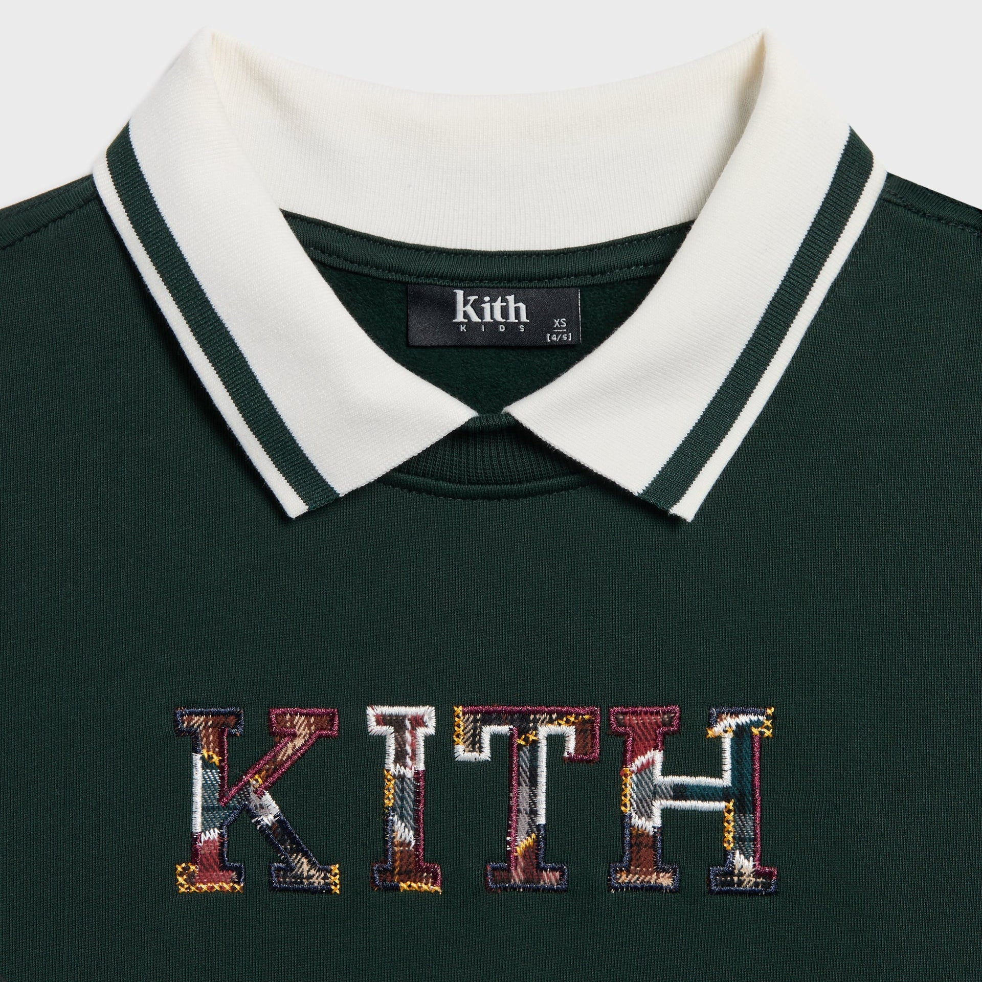 Kith Kids Varsity Letter Collared Nelson Sweatshirt - Stadium - PH