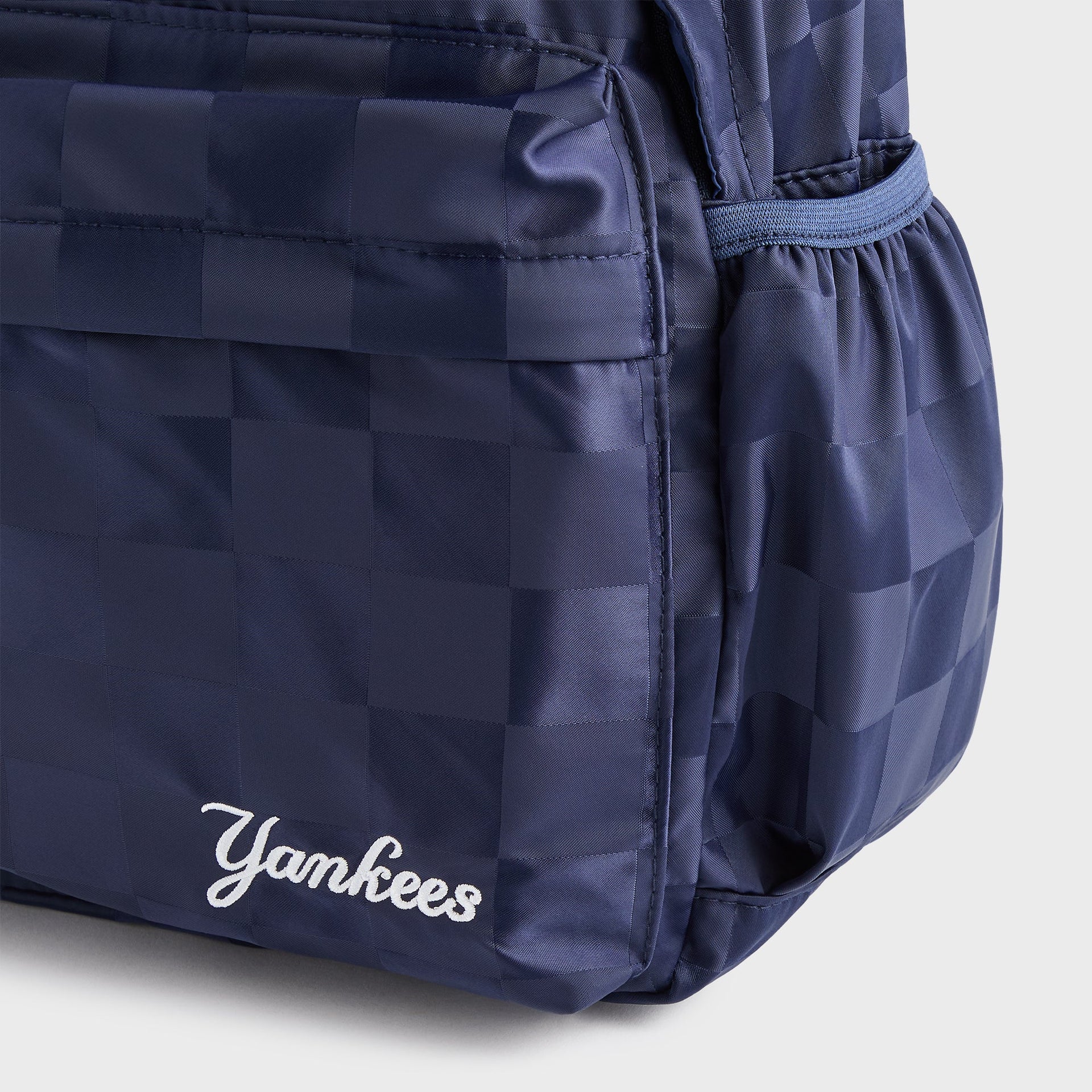 Kith Kids for the New York Yankees Checkered Satin Backpack - Nocturnal