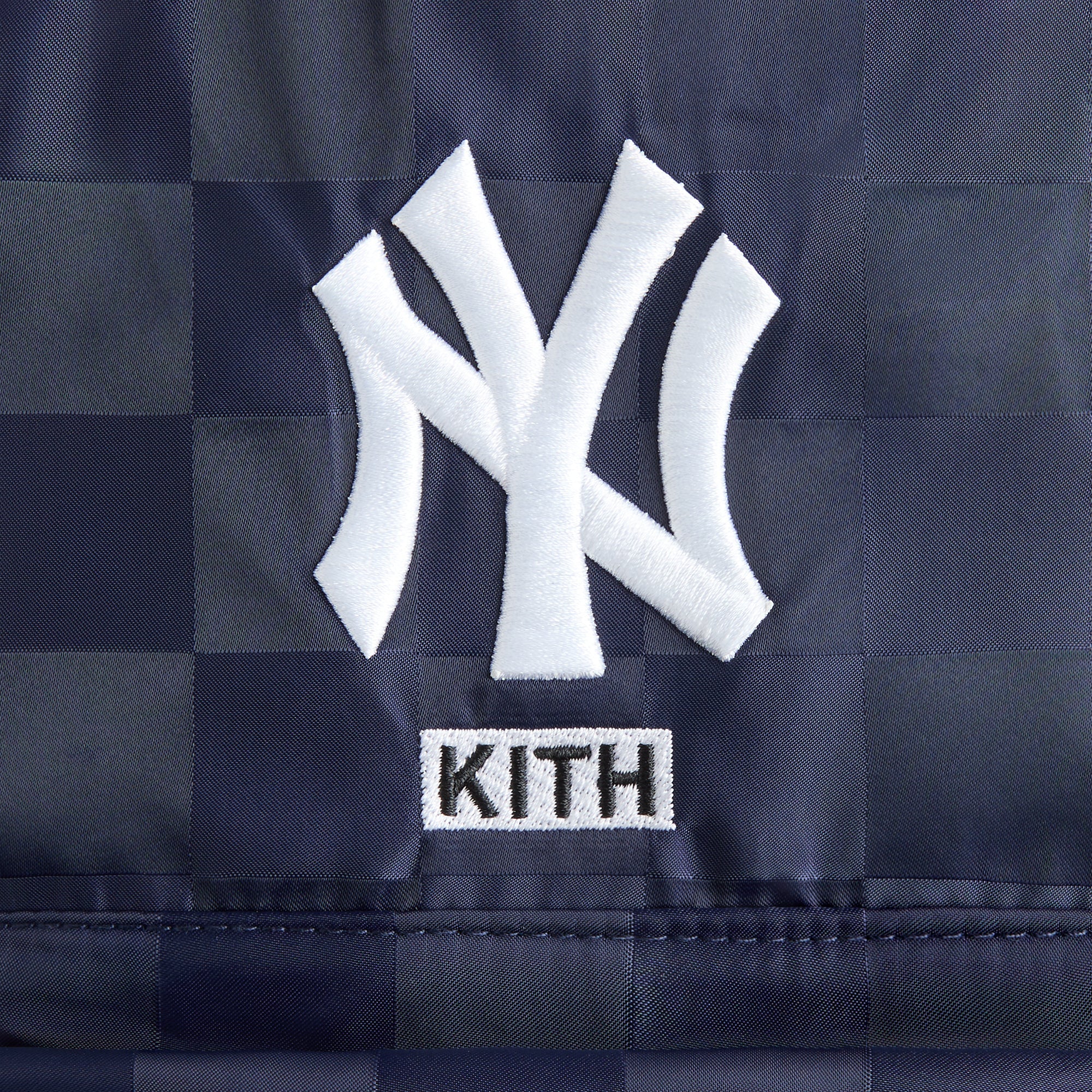 Kith Kids for the New York Yankees Checkered Satin Backpack - Nocturna