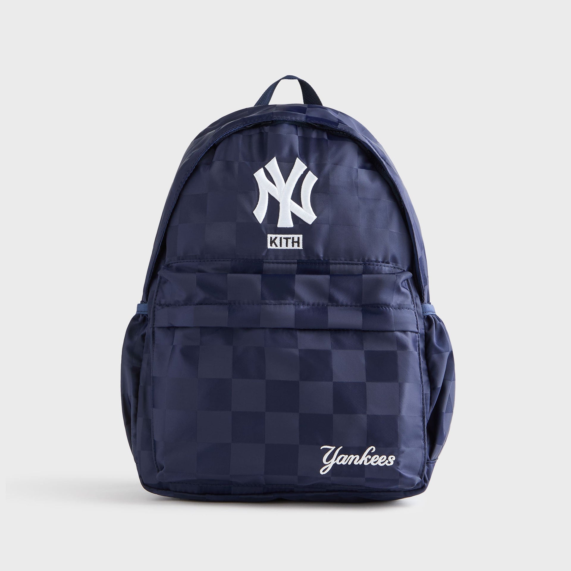 Kith Kids for the New York Yankees Checkered Satin Backpack - Nocturnal