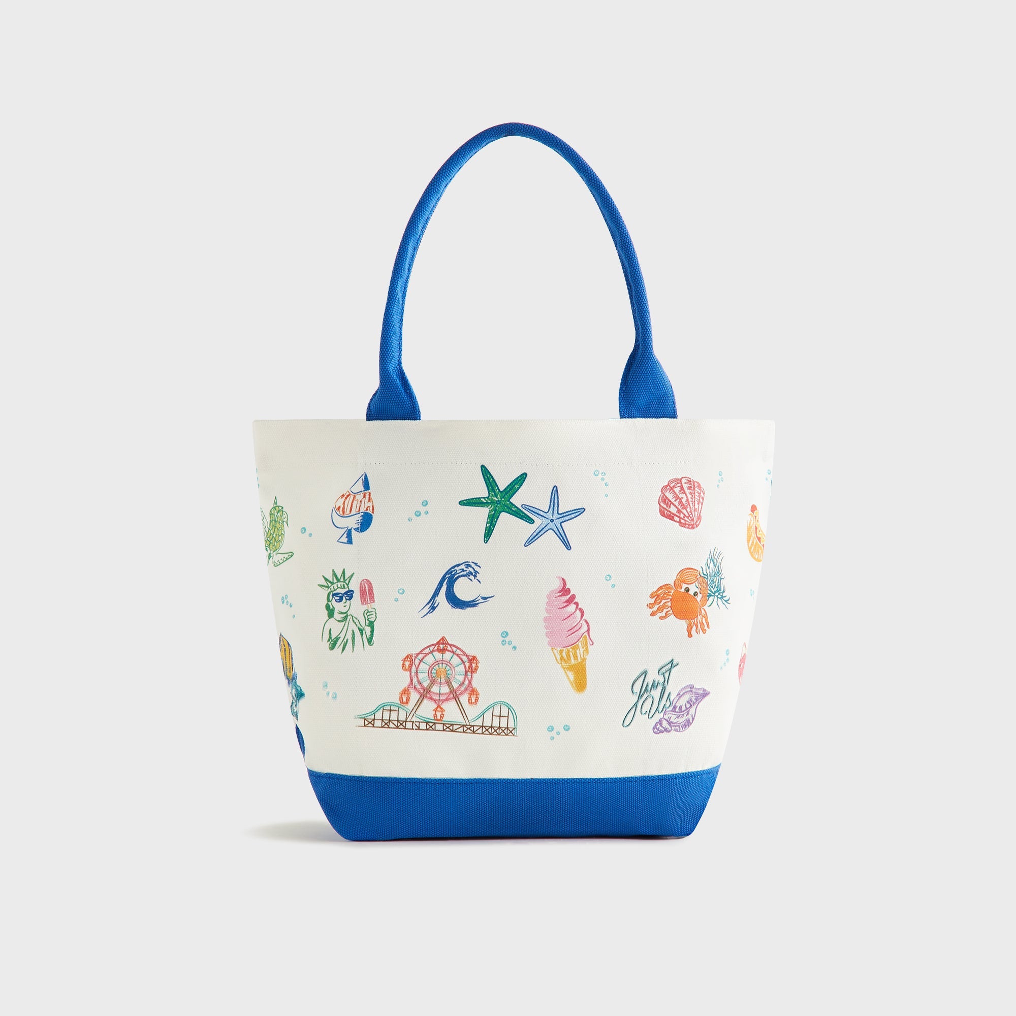 KITH キス キッズ キャンバス オールオーバー プリンテッド トートバッグ Kith Kids Canvas All-Over Printed Tote - Cobalt