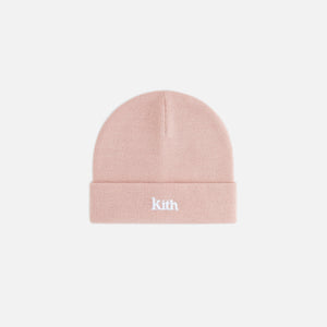 UrlfreezeShops Kids Classic Serif Logo Beanie - Rose