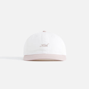 UrlfreezeShops Kids Script Greenwich Cap logo-plaque - Morganite