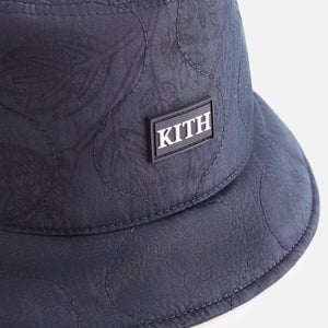 Kith Baby Quilted Bucket Hat - Black