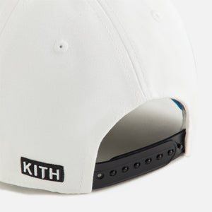 Disney | Kith Kids for Donald Duck Nephews Pinch Crown Snapback - White