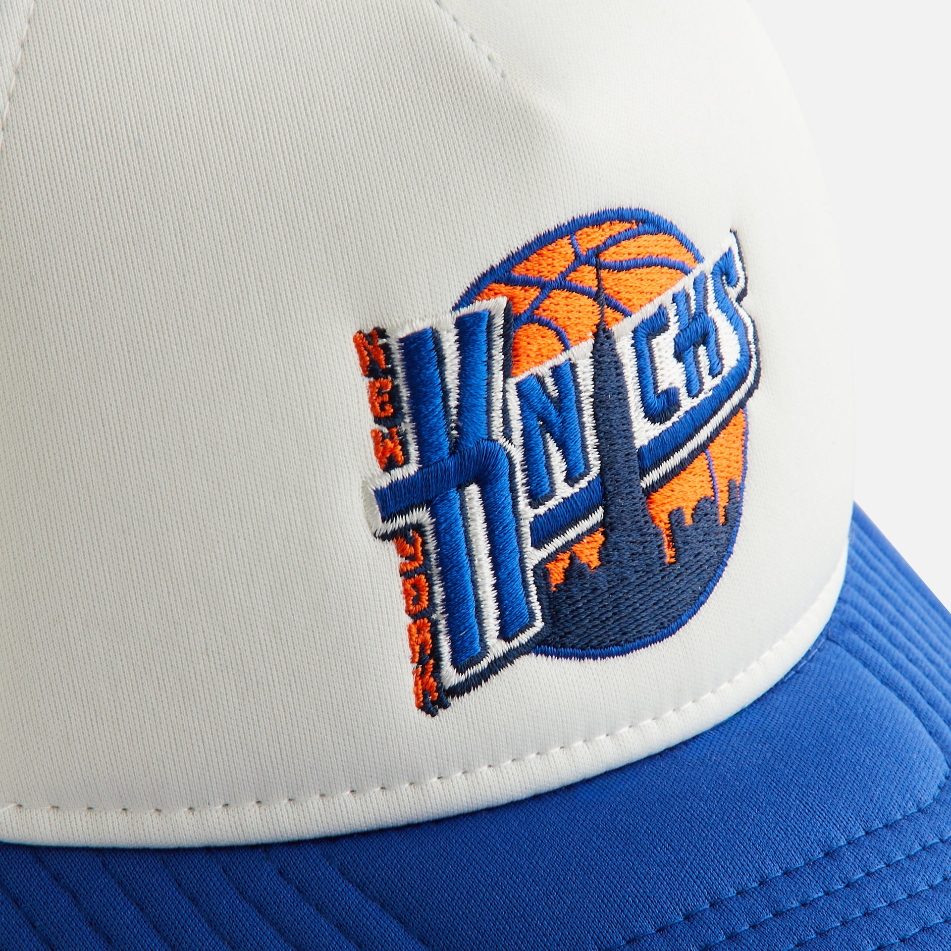 Kith Kids & New Era for the New York Knicks Skyline Trucker Cap - Royal