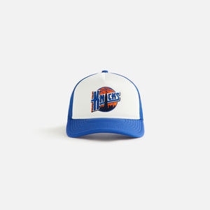 Kith Kids & New Era for the New York Knicks Skyline Trucker Cap - Royal