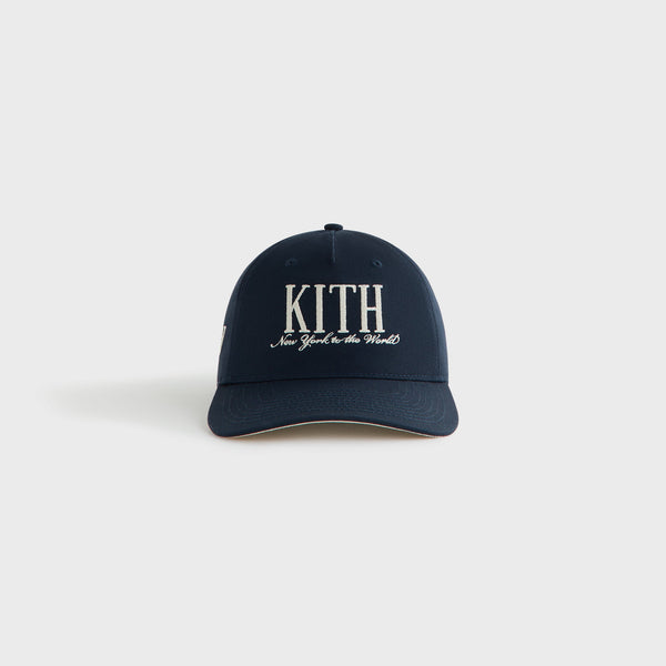 KITH KIDS スナップバックキャップ Kith Kids NY Logo Snapback Hat - Nocturnal