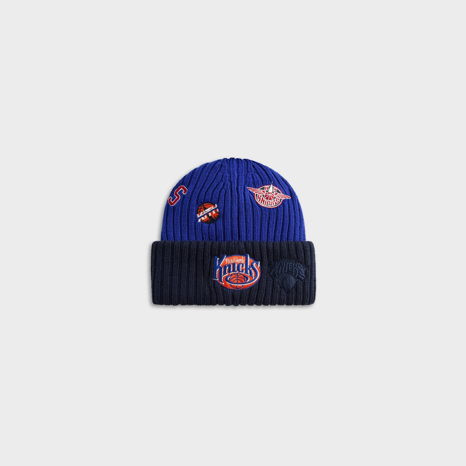 Kith Kids for the New York Knicks Knit Beanie - Royal - PH