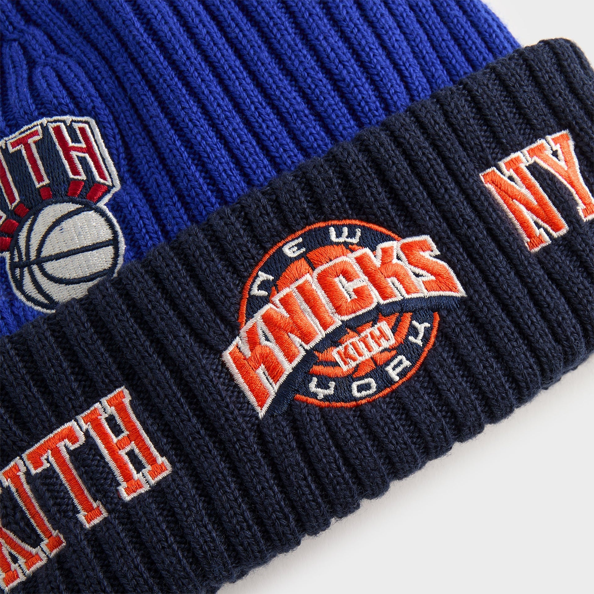 Kith Kids for the New York Knicks Knit Beanie - Royal - PH