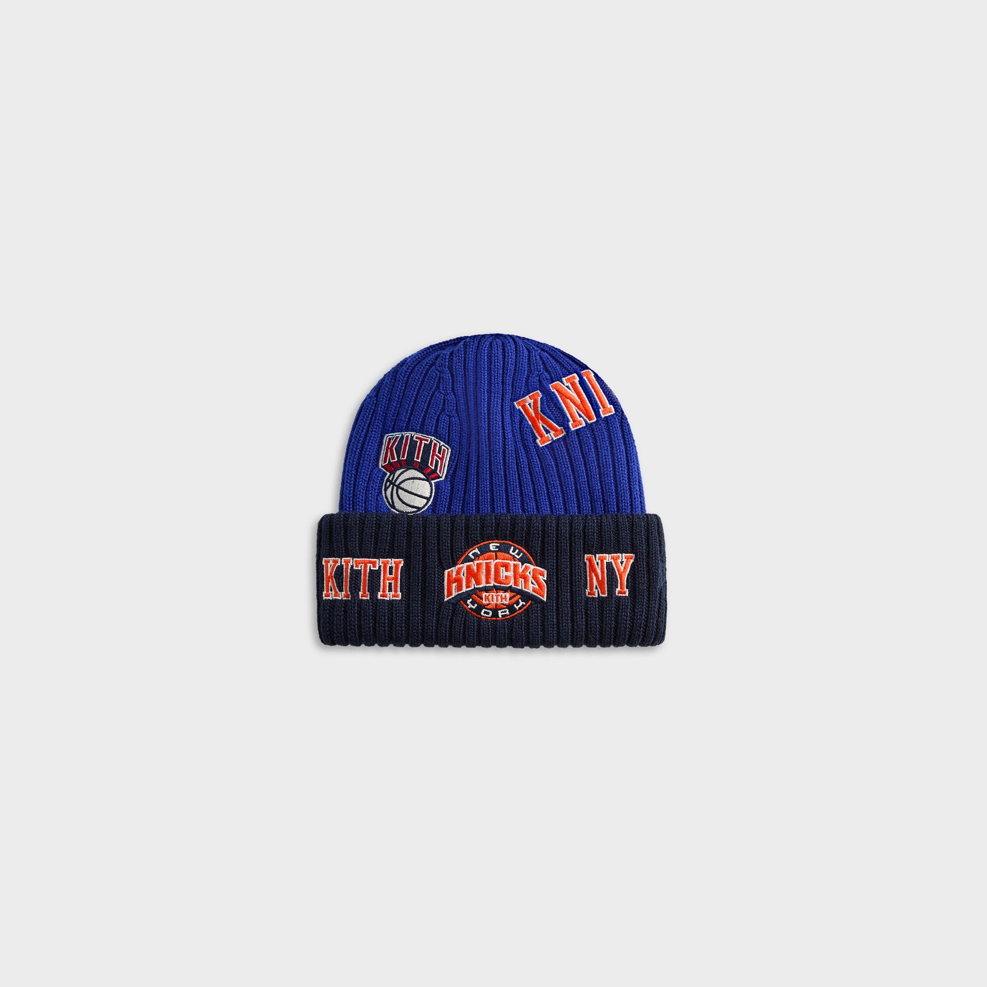 Kith Kids for the New York Knicks Knit Beanie - Royal