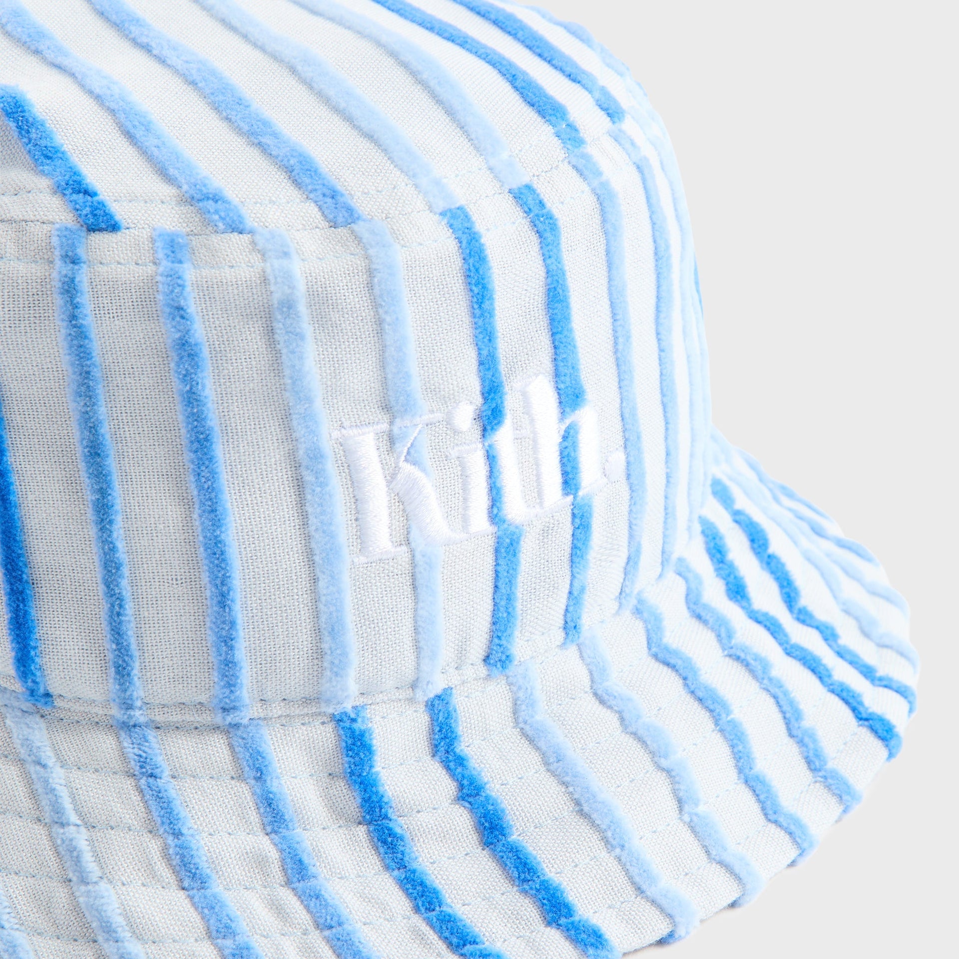 Kith Kids Chenille Stripe Dawson Bucket Hat - Cornflower - PH