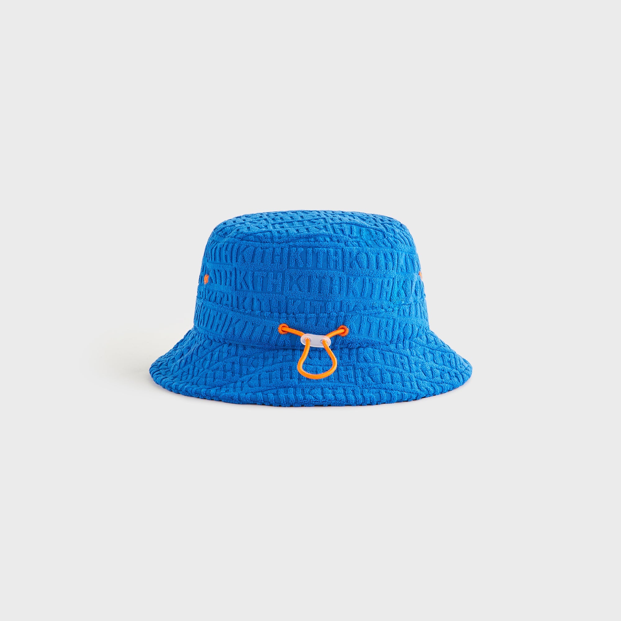 Kith Kids Monogram Towel Terry Bucket Hat - Greek