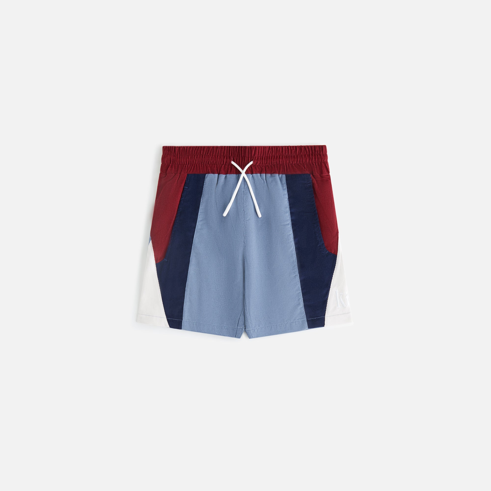 Kith Kids Micro Cord Curtis Panelled Short - Elevation