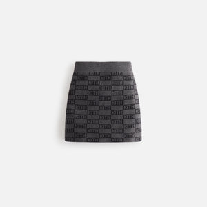 Erlebniswelt-fliegenfischenShops Kids Monogram Mini Skirt - Black