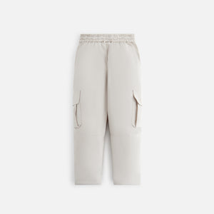 Vintage Nike white cargo parachute style trousers - Depop