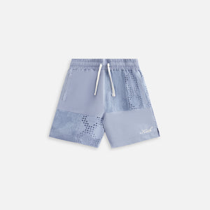 Kith Kids Blocked Broderie Camp Short - Climate