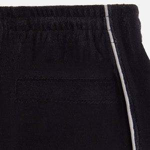 UrlfreezeShops Kids Velour Track Pant - Black