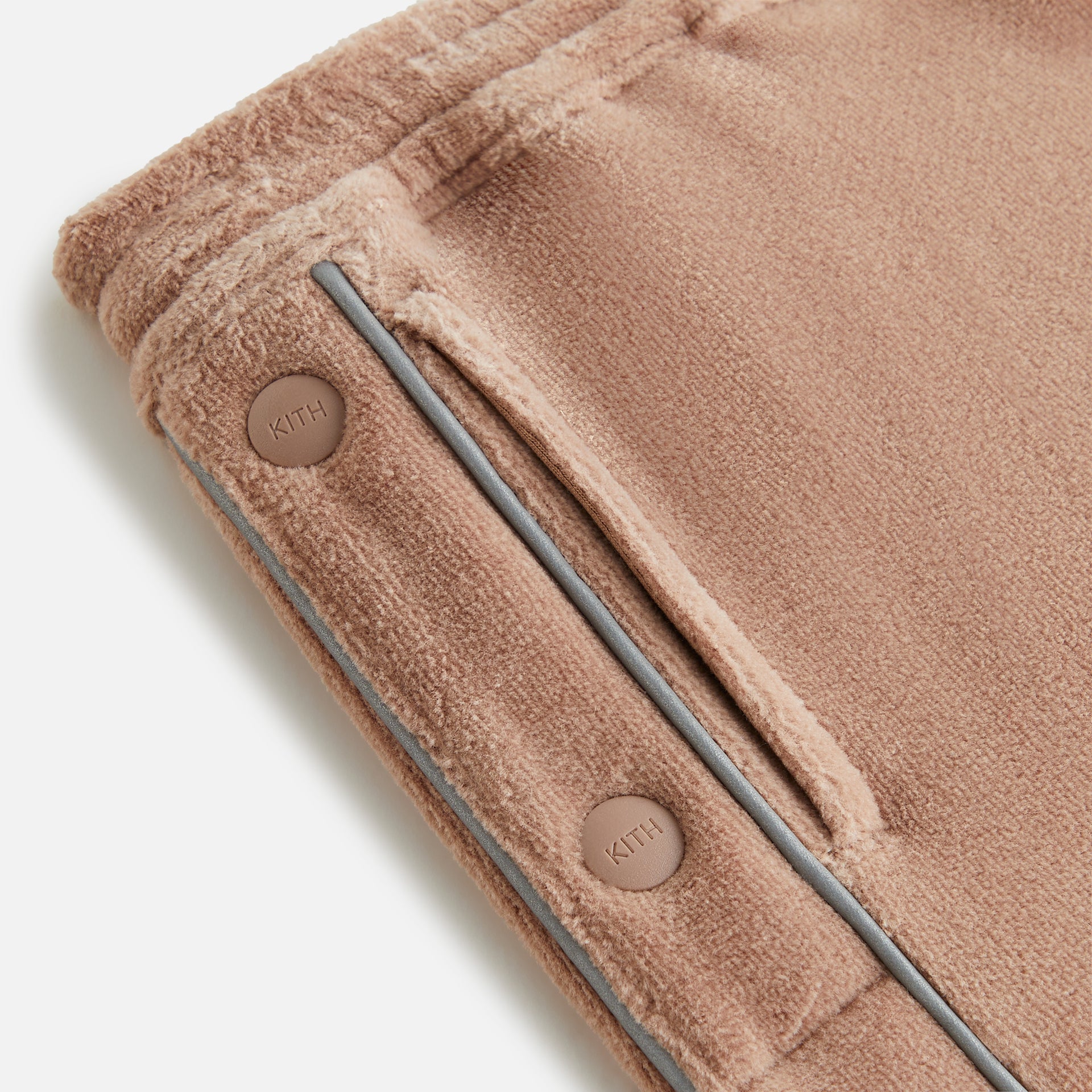 Kith Kids Velour Track Skirt - Morganite