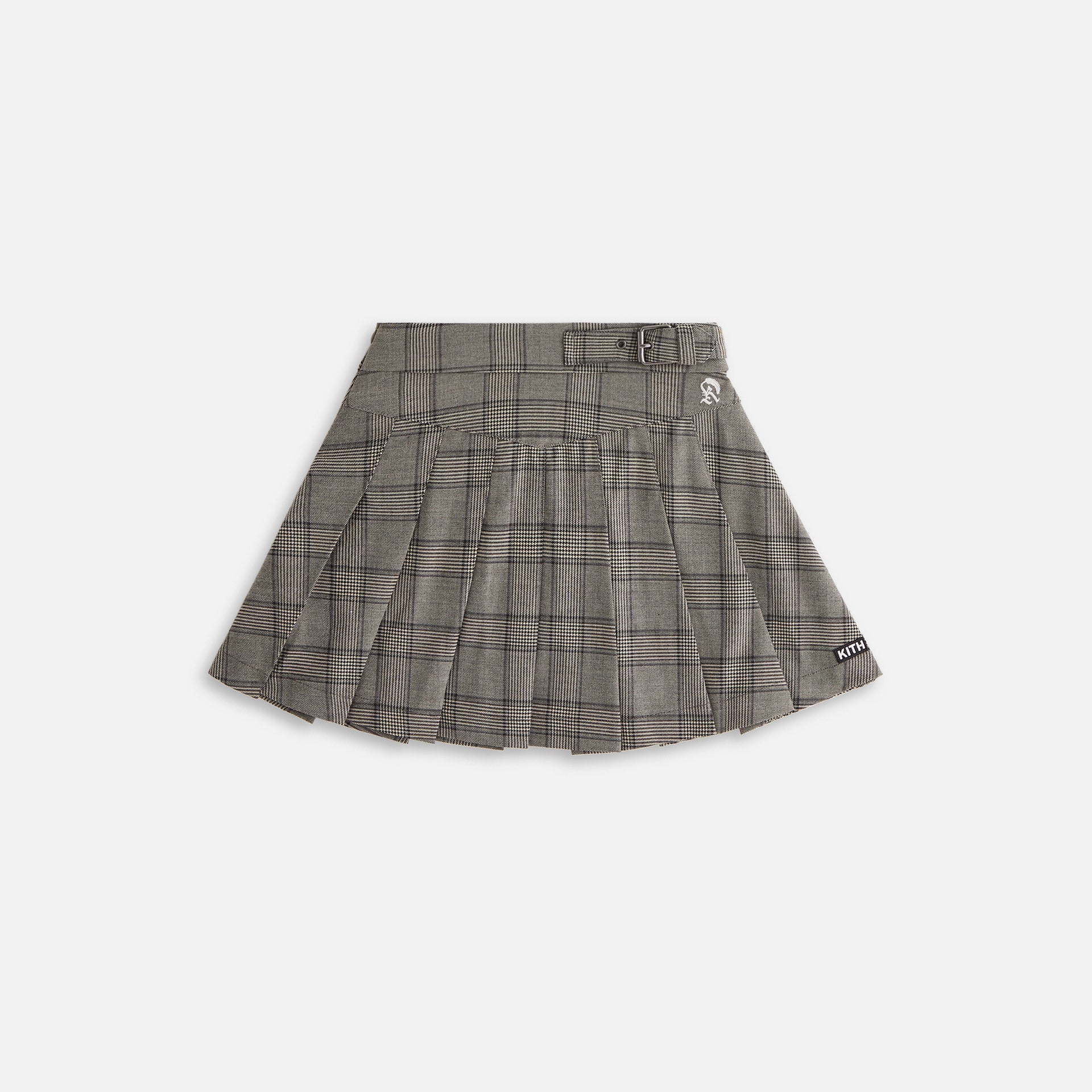 Kith Kids Plaid Pleated Skirt - Fin