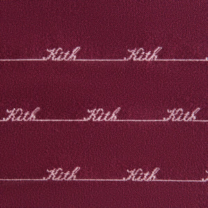 Kith Kids Monogram Script Skirt - Magma