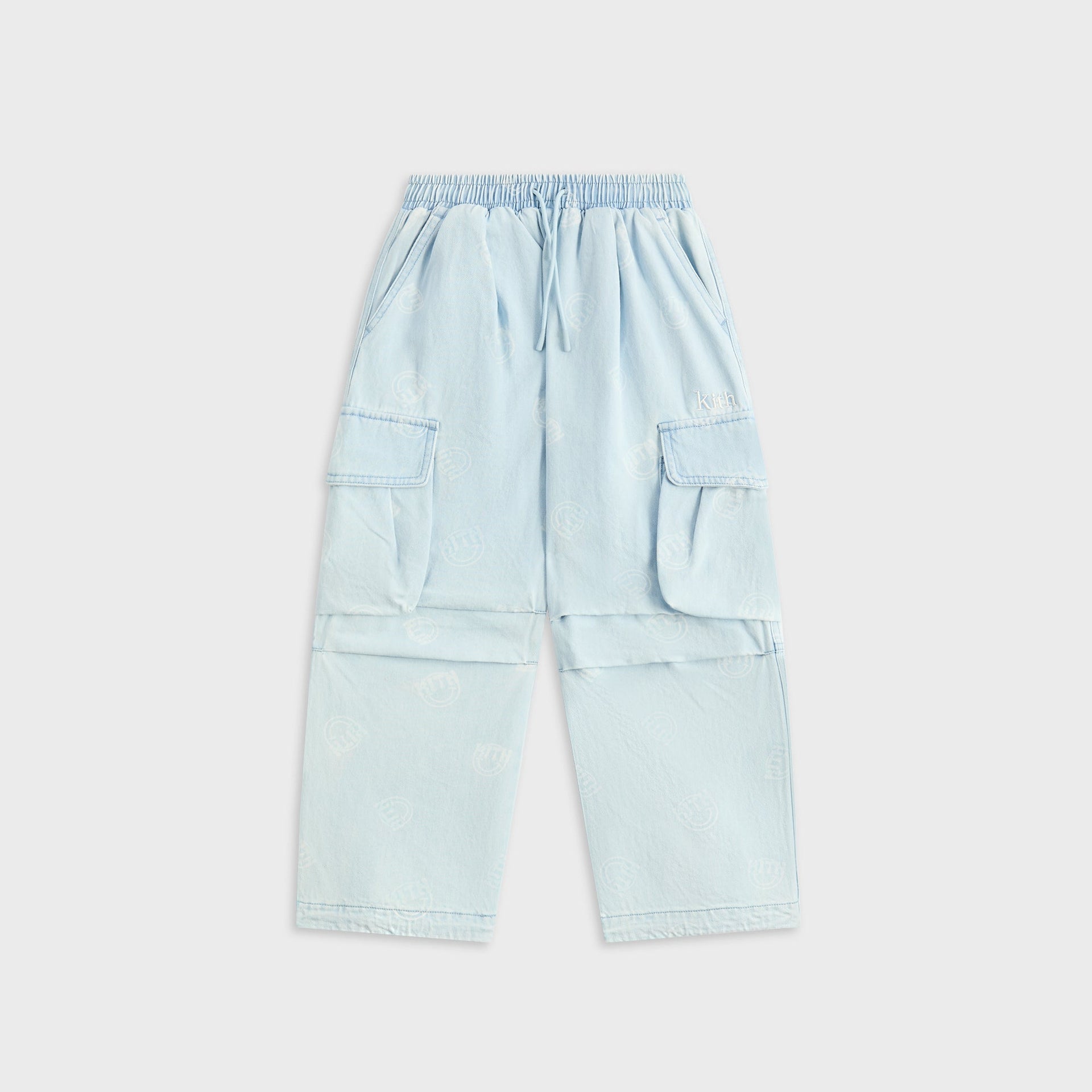 Kith Kids Kaiden Parachute Pant - Opal Light Wash