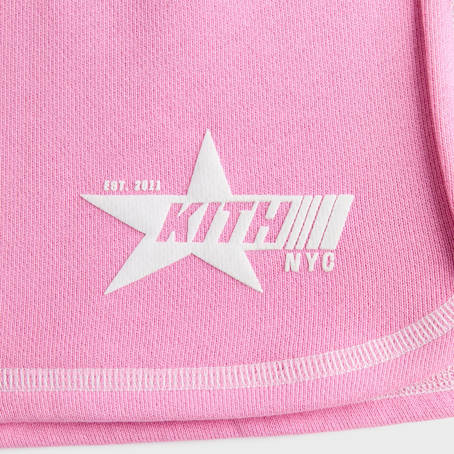 Kith Kids Contrast Stitch Logo Sadie Short - Caladium