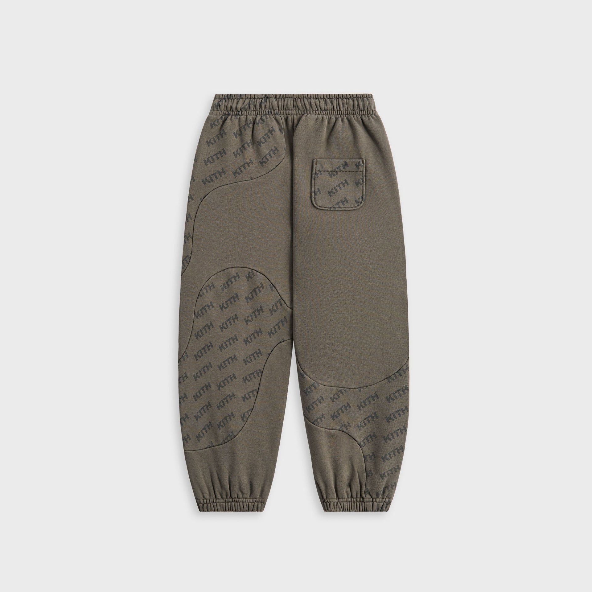 Kith Kids Blocked Monogram Nelson Sweatpant - Fuel