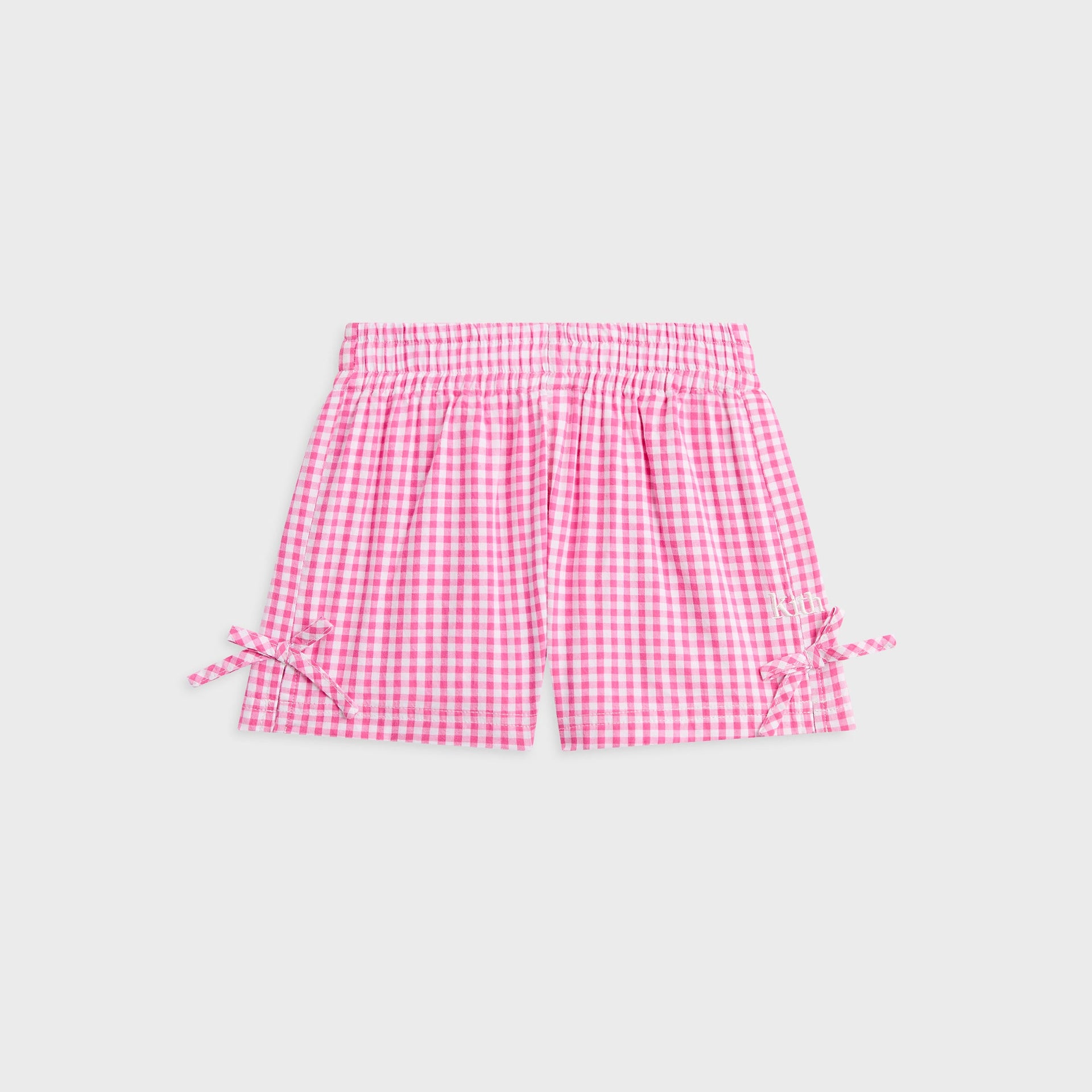 Kith Kids Gingham Tie Michla Short - Electra