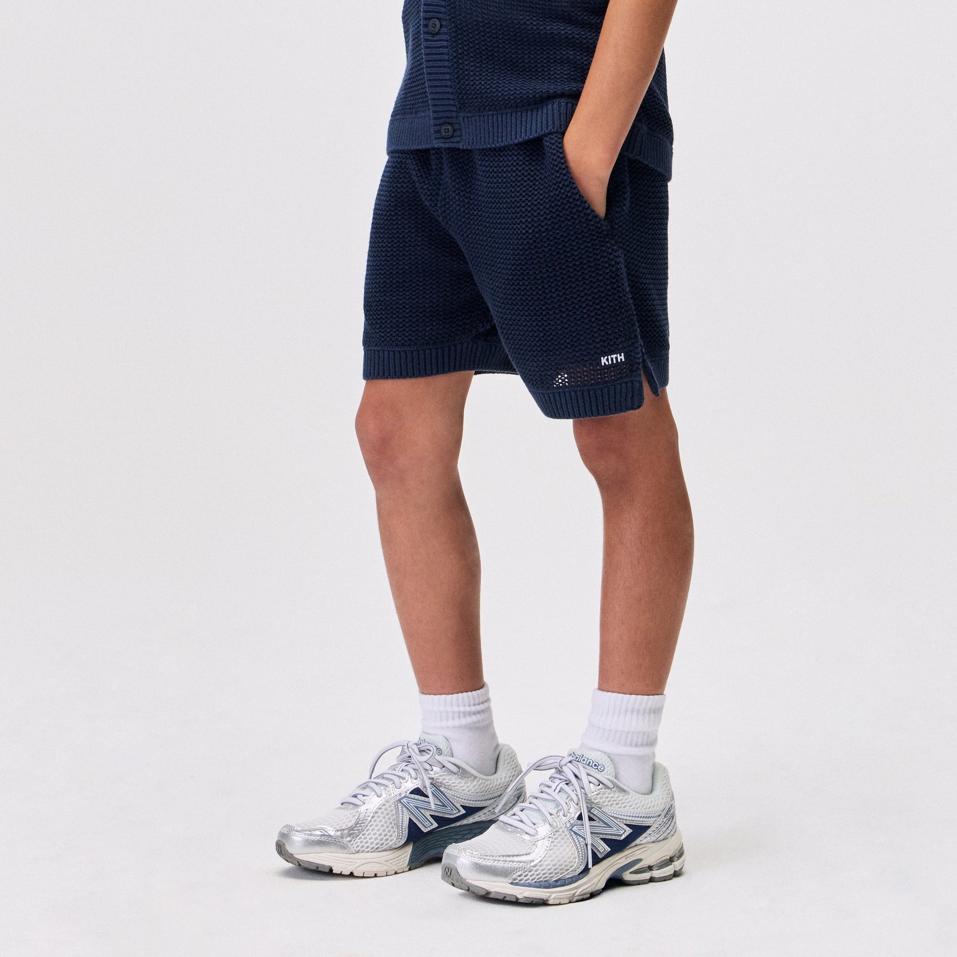 Kith Kids Textured Camp Short - Nocturnal - PH