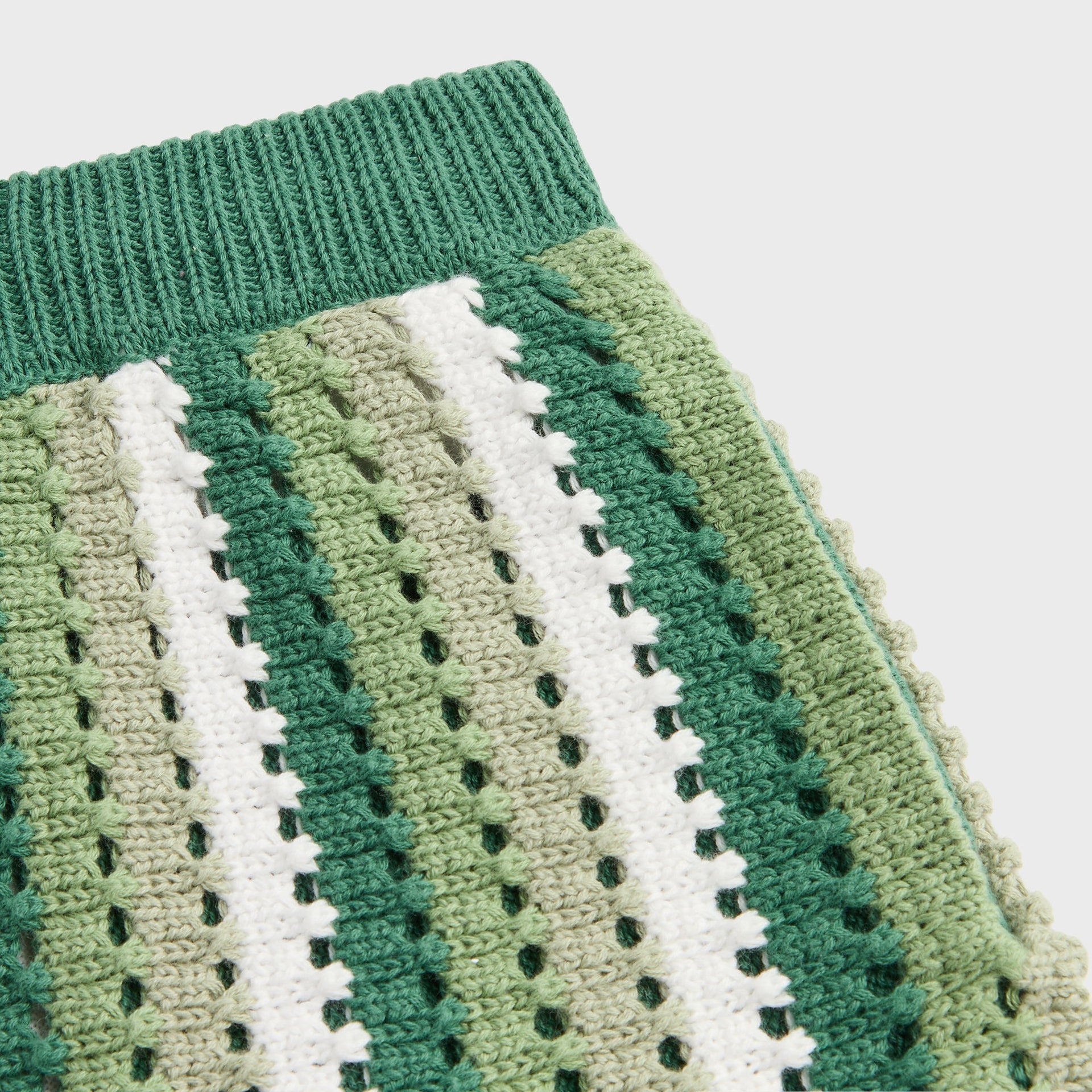 Kith Kids Open Knit Camp Short - Sage - PH