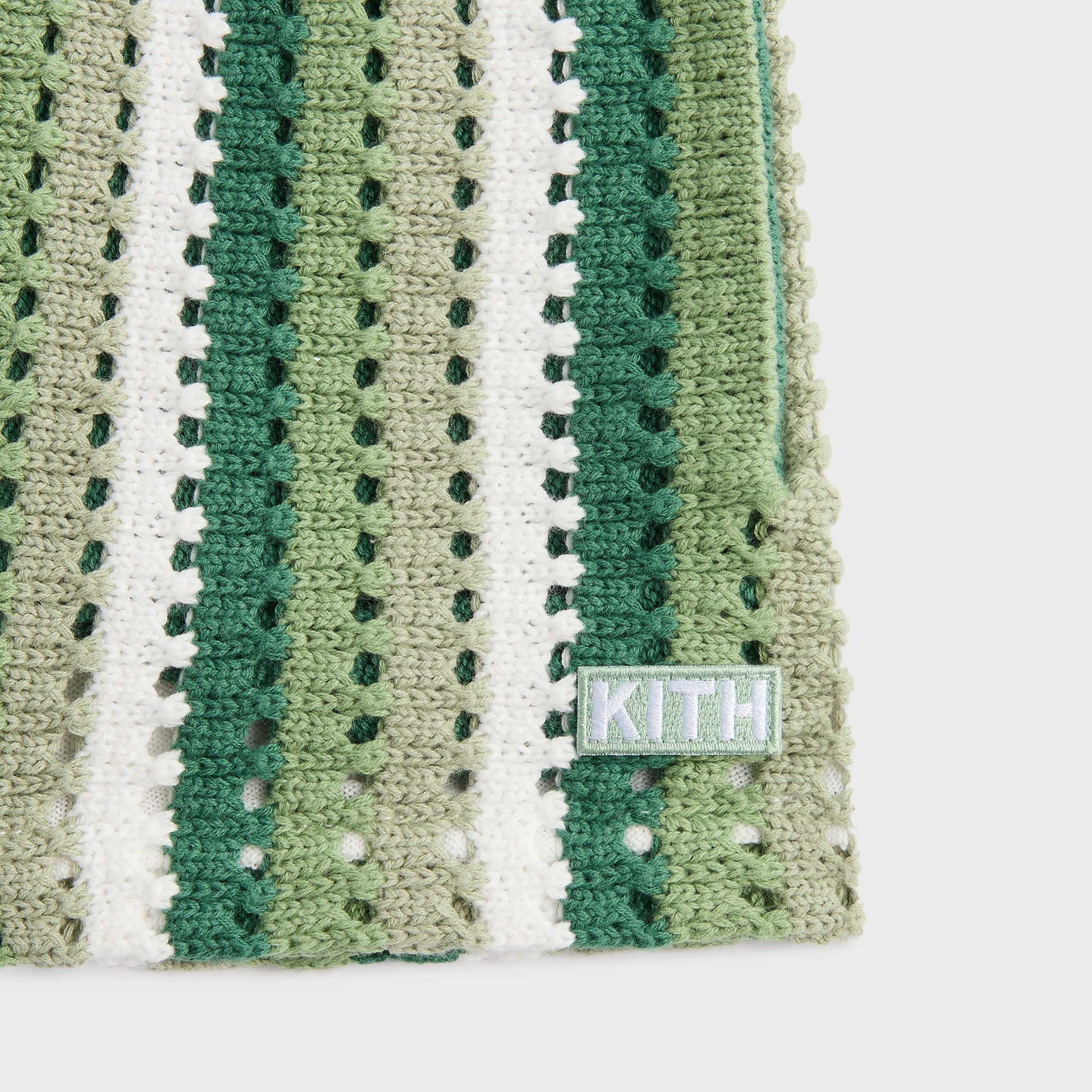 Kith Kids Open Knit Camp Short - Sage - PH