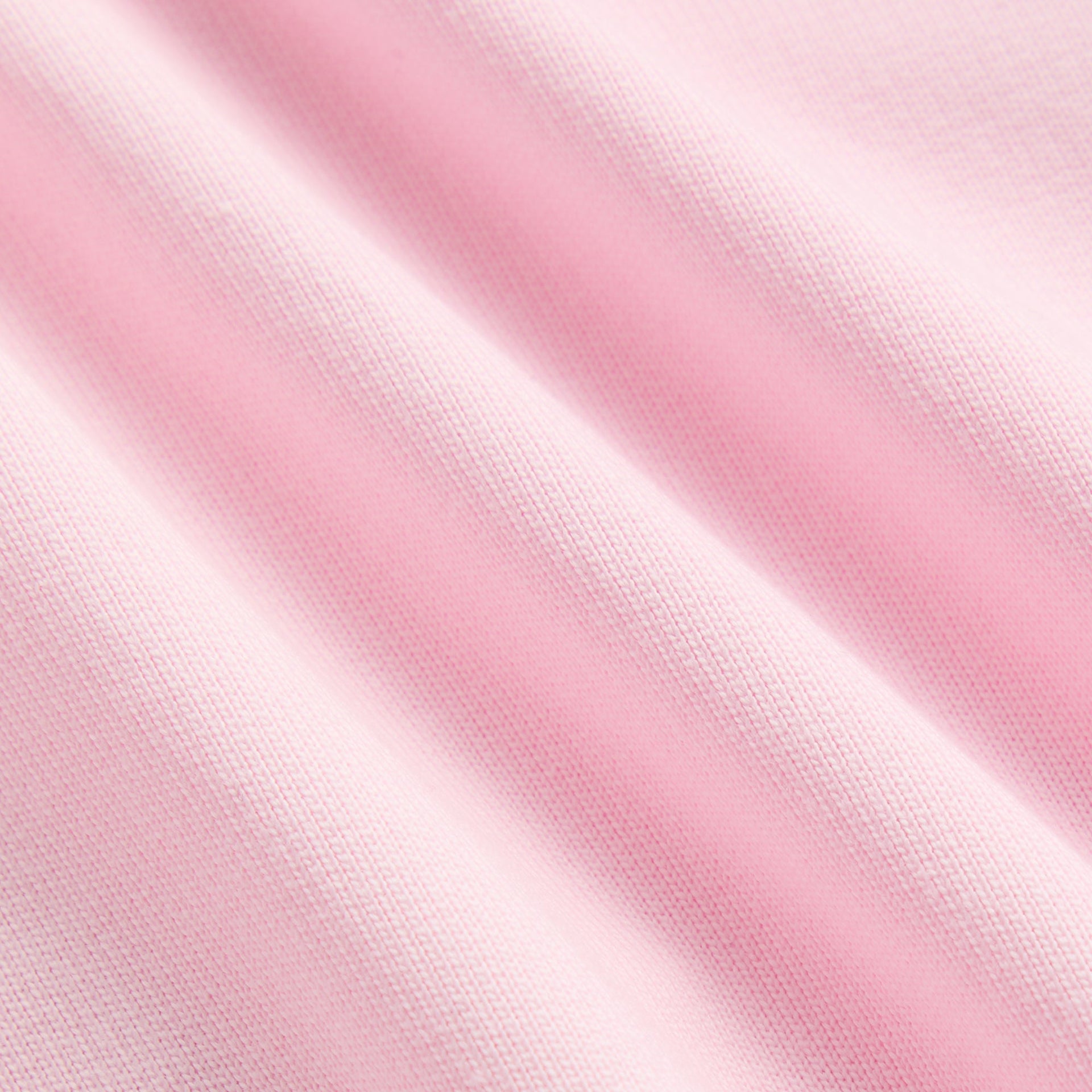Close-up of the soft pink cotton fabric of the Kith Kids Riley II skort in Bloom